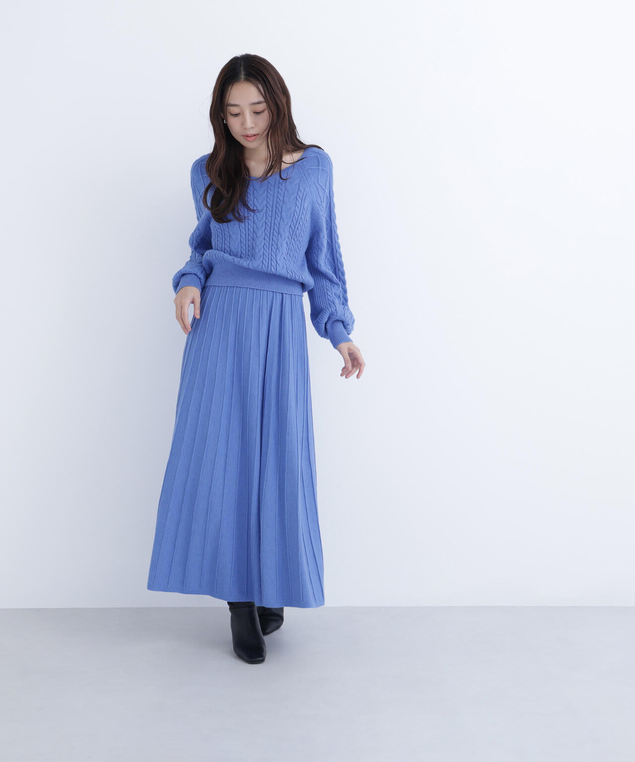 ケーブルニットセットアップ