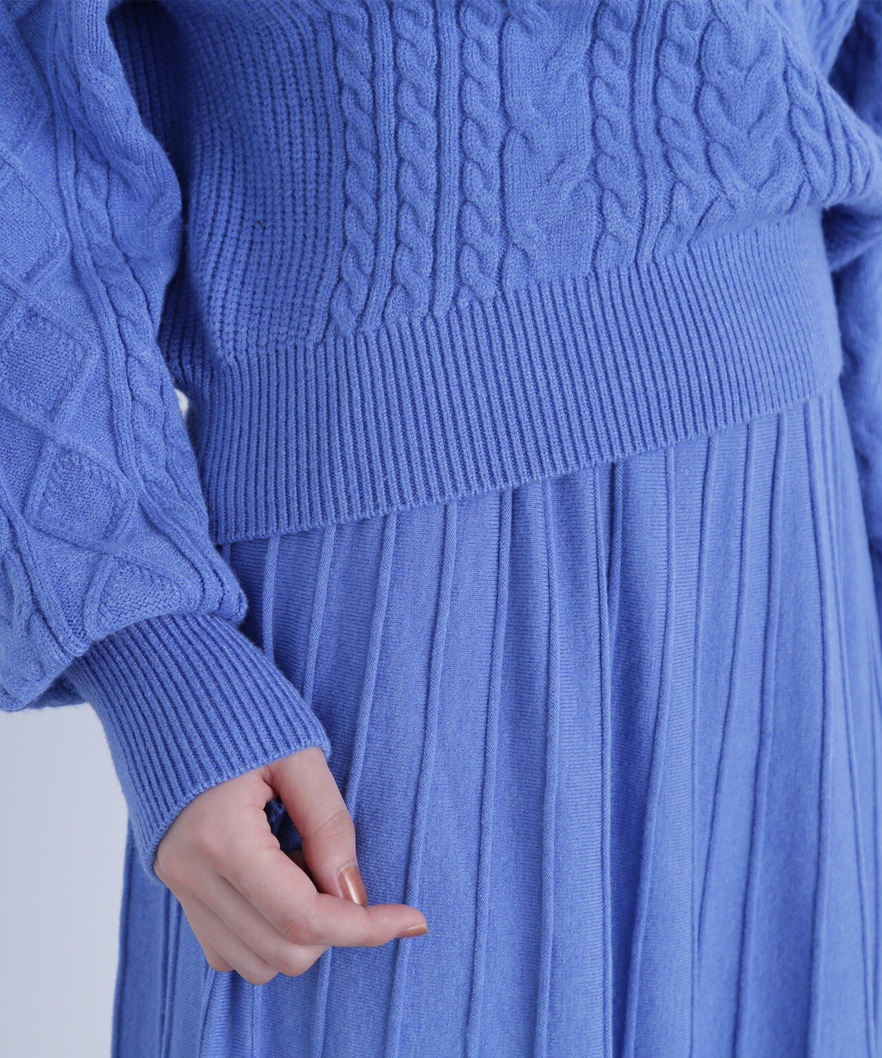 ケーブルニットセットアップ