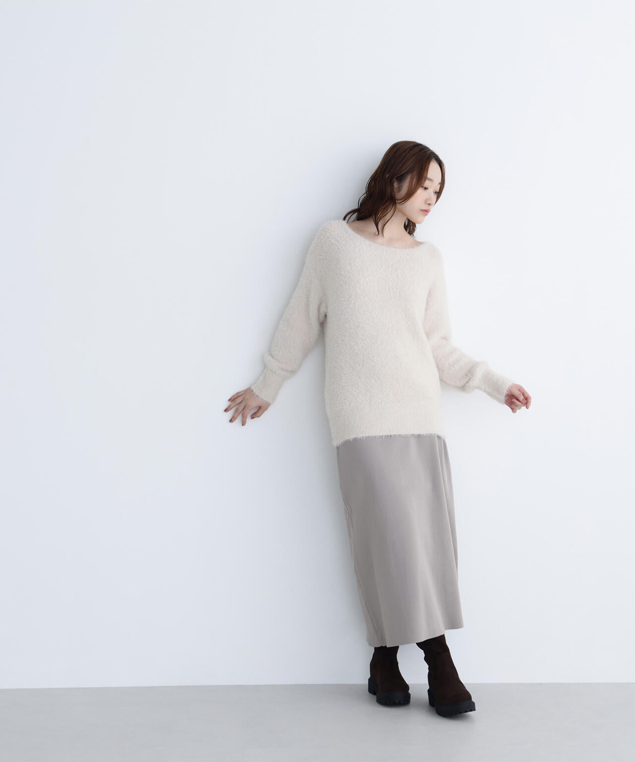 フェザーニットセットアップ