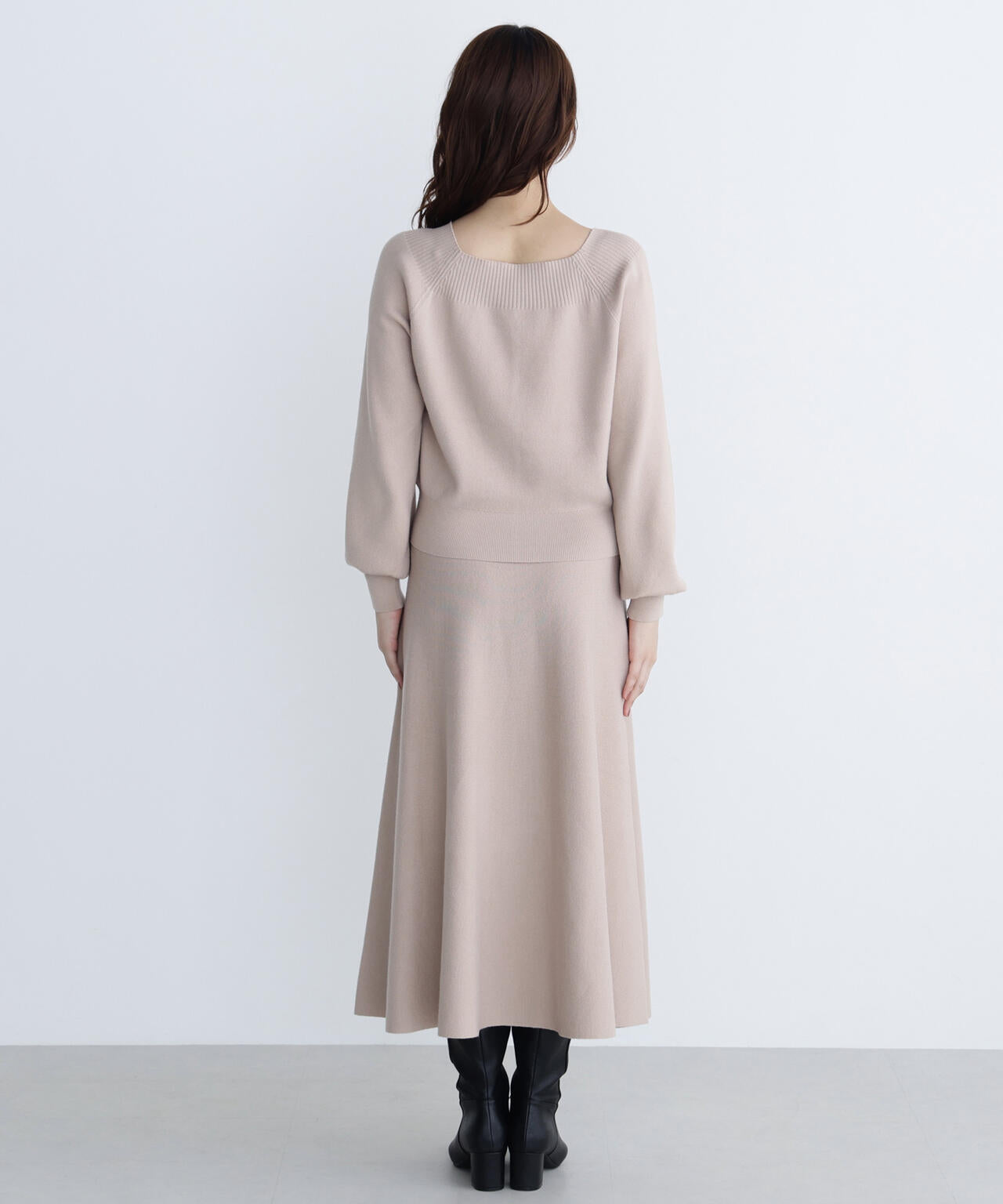 ベロアリボンニットセットアップ | NATURAL BEAUTY BASIC（ナチュラル