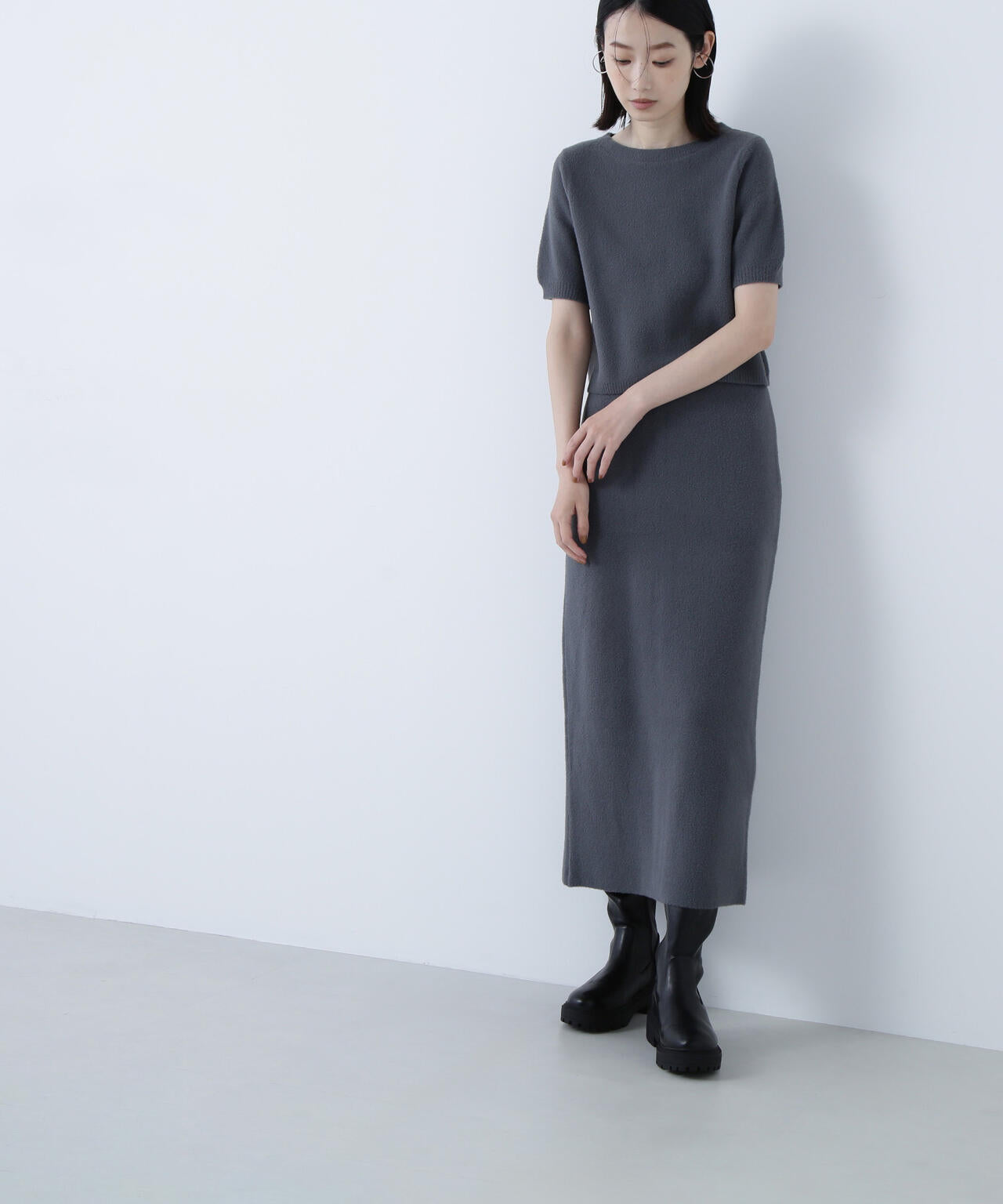 フェザーニットセットアップ