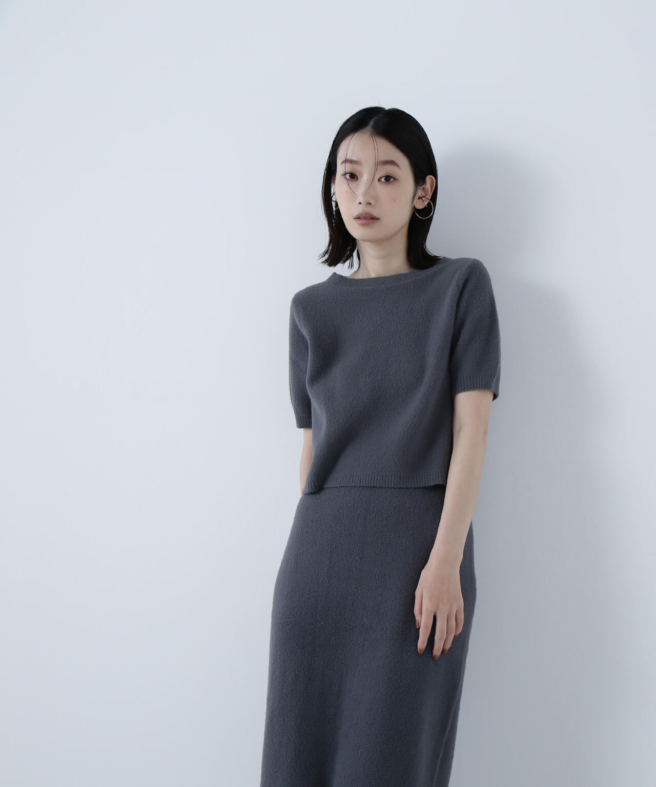 フェザーニットセットアップ