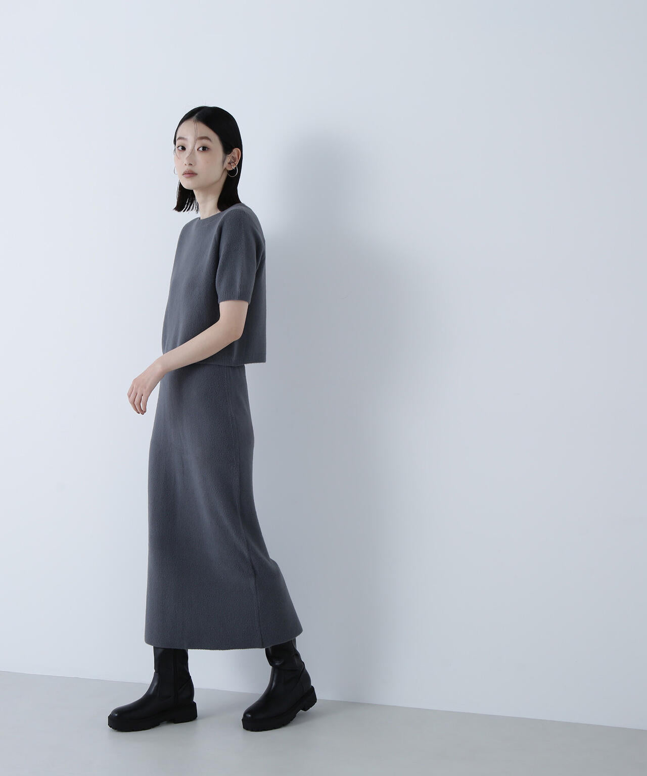 フェザーニットセットアップ