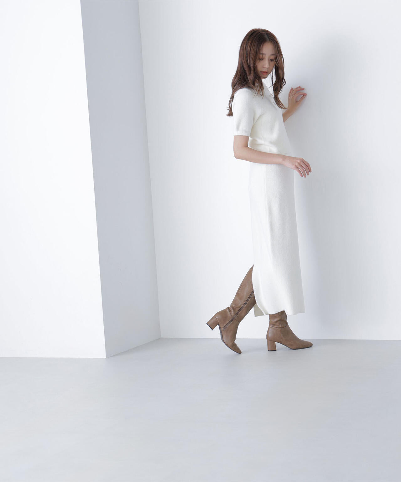 フェザーニットセットアップ