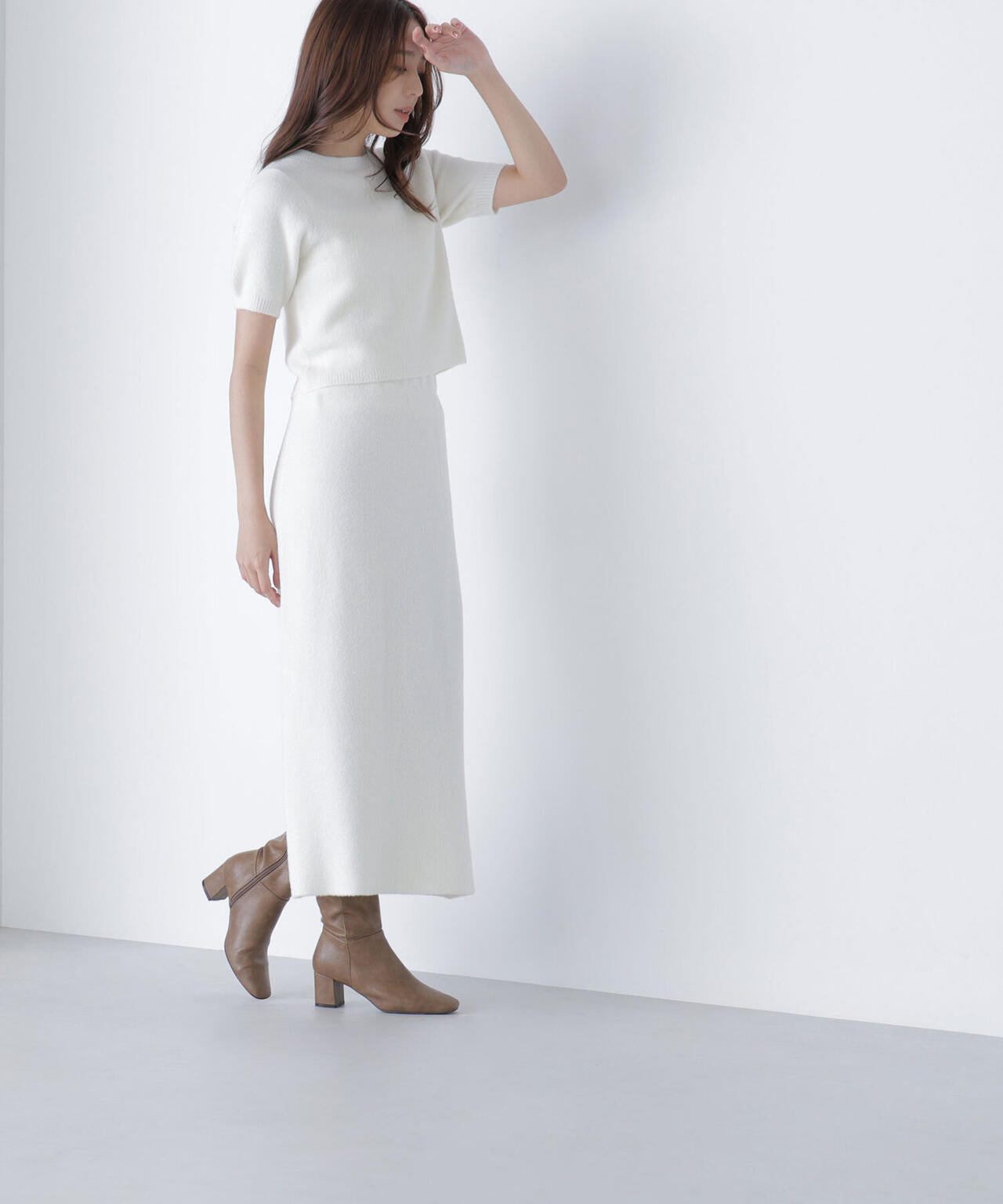 フェザーニットセットアップ