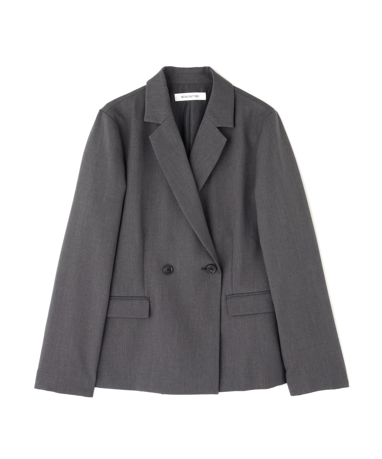 パウダリーツイルセットアップシリーズ　ダブルテーラードジャケット