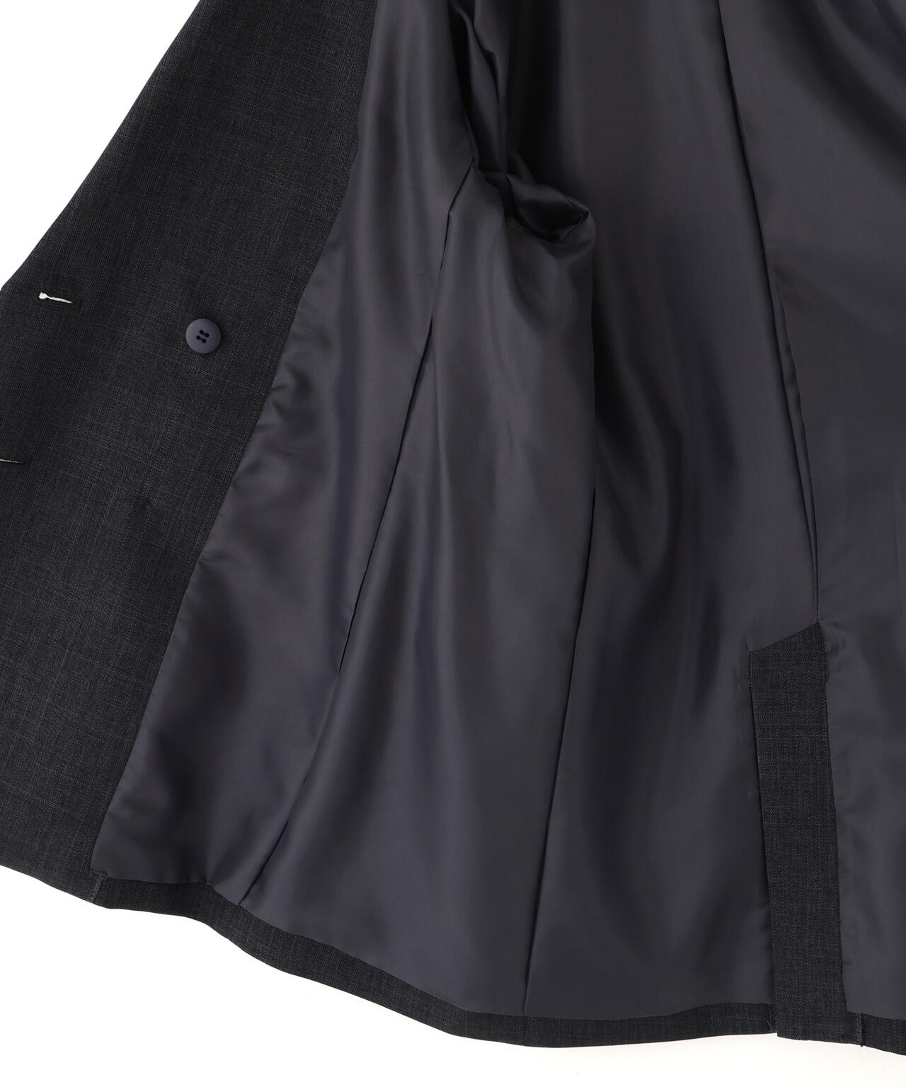 シャークスキン SETUPダブルブレストジャケット | NATURAL BEAUTY