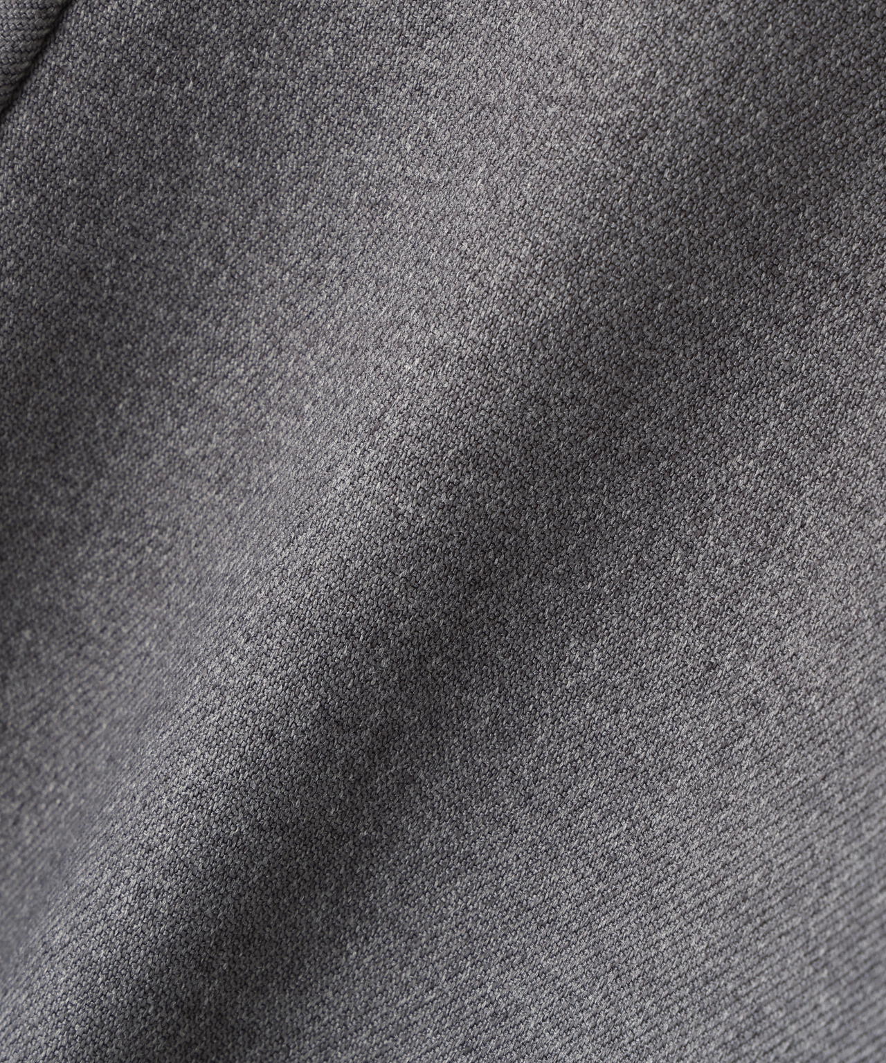 ウーステッドライクツイル SETUP ノーカラージャケット