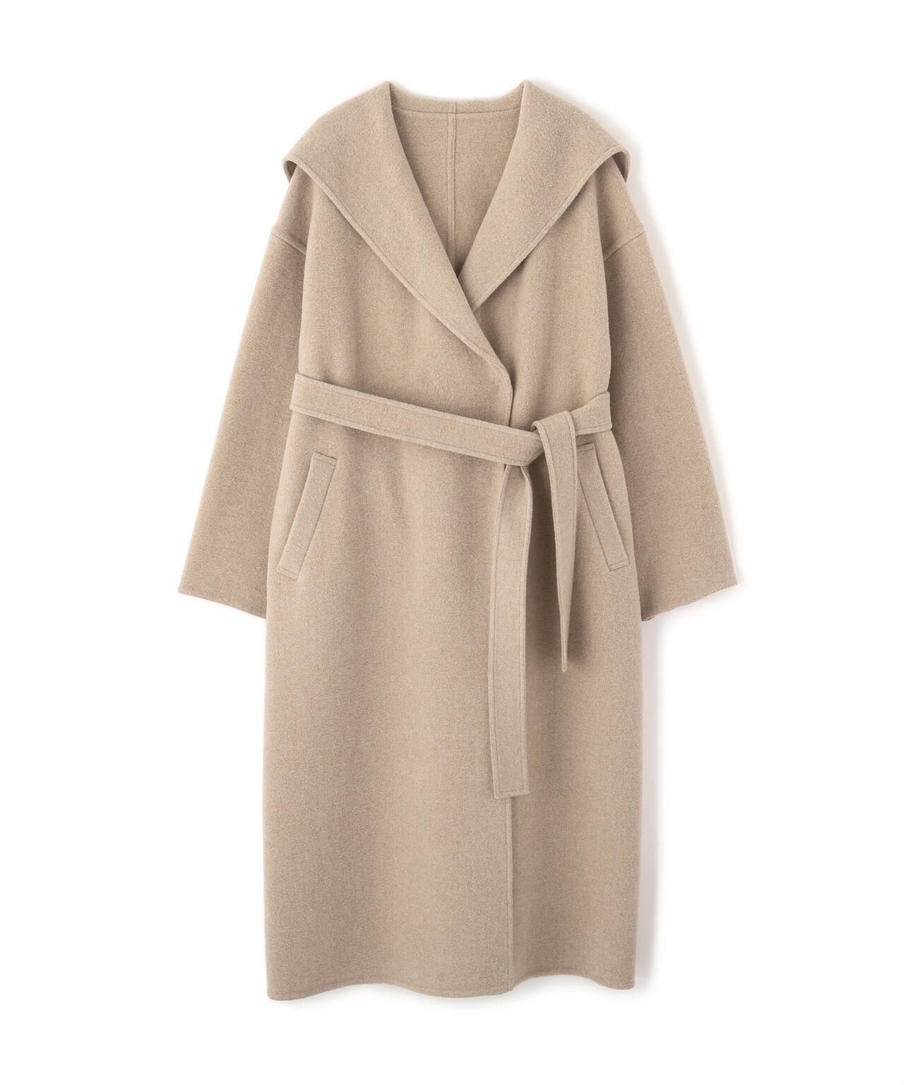 フーデッドロングコート