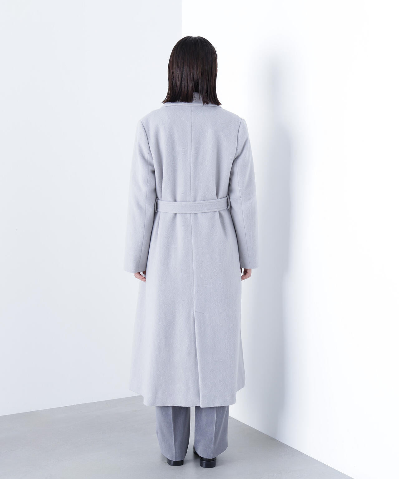 テーラーベルテッドロングコート | NATURAL BEAUTY BASIC（ナチュラル