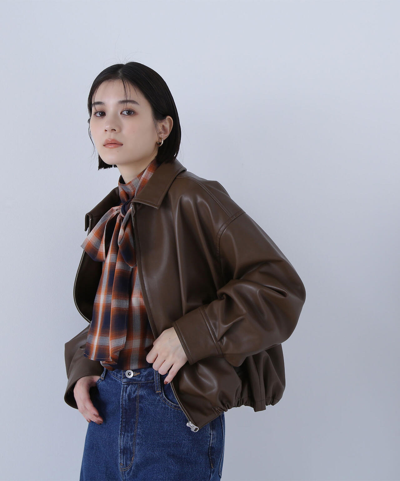 新品未使用！NATURAL BEAUTY BASICフーディードロストブルゾン フーディードロストブルゾン | NATURAL BEAUTY BASIC