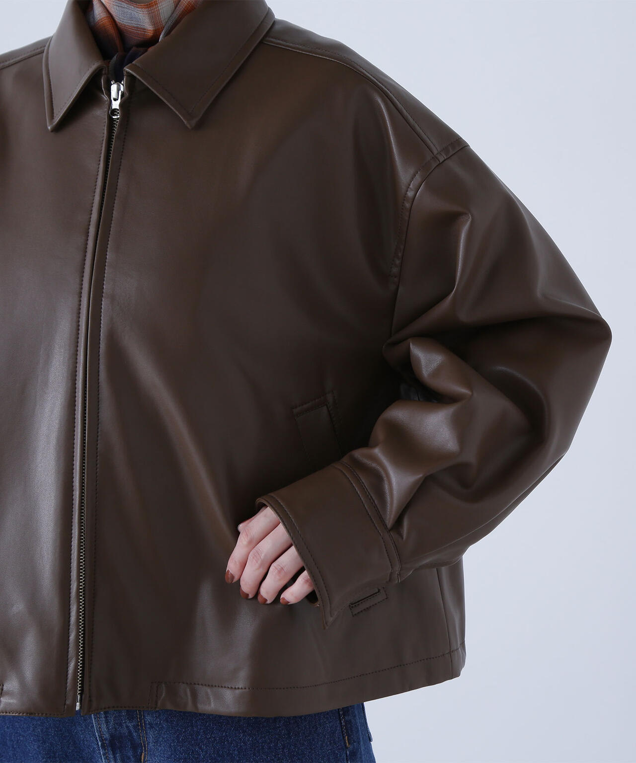 トラノイ　エコレザーブルゾン CORN BIO LEATHER ブルゾン | CRAFSTO（クラフスト）