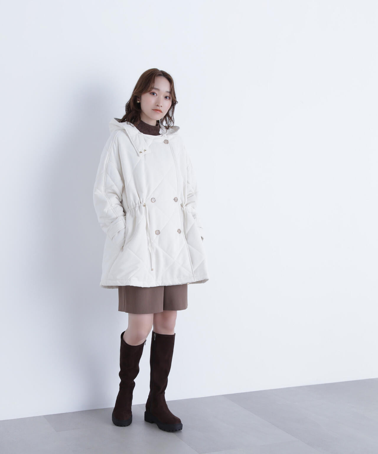 2wayキルティングブルゾン FRAMeWORK｜≪WEB限定 / 追加≫2WAYキルティングブルゾン