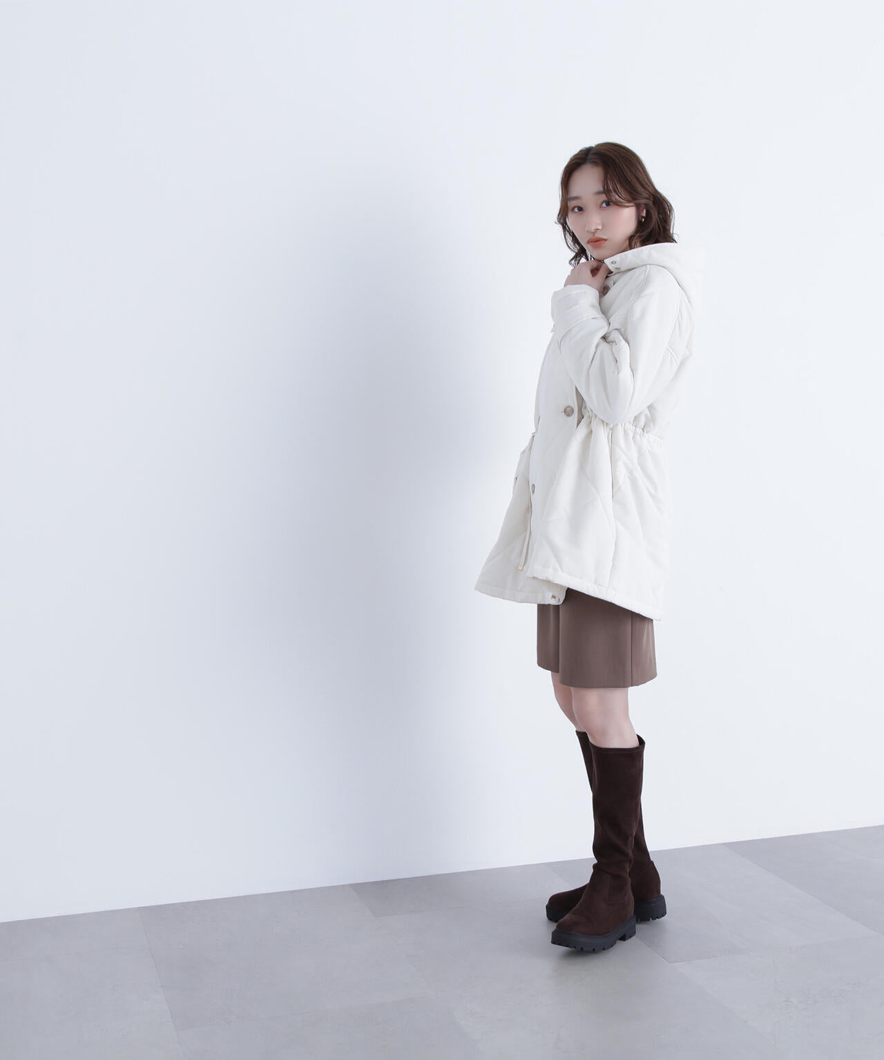 2wayダイヤキルティングブルゾン | NATURAL BEAUTY BASIC