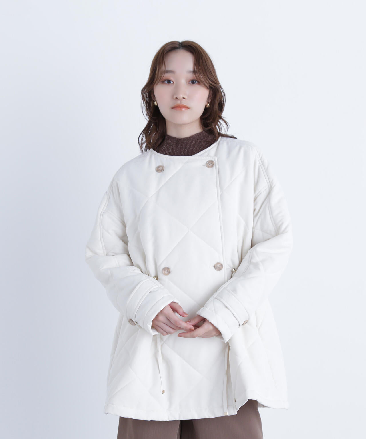 2wayダイヤキルティングブルゾン | NATURAL BEAUTY BASIC（ナチュラル