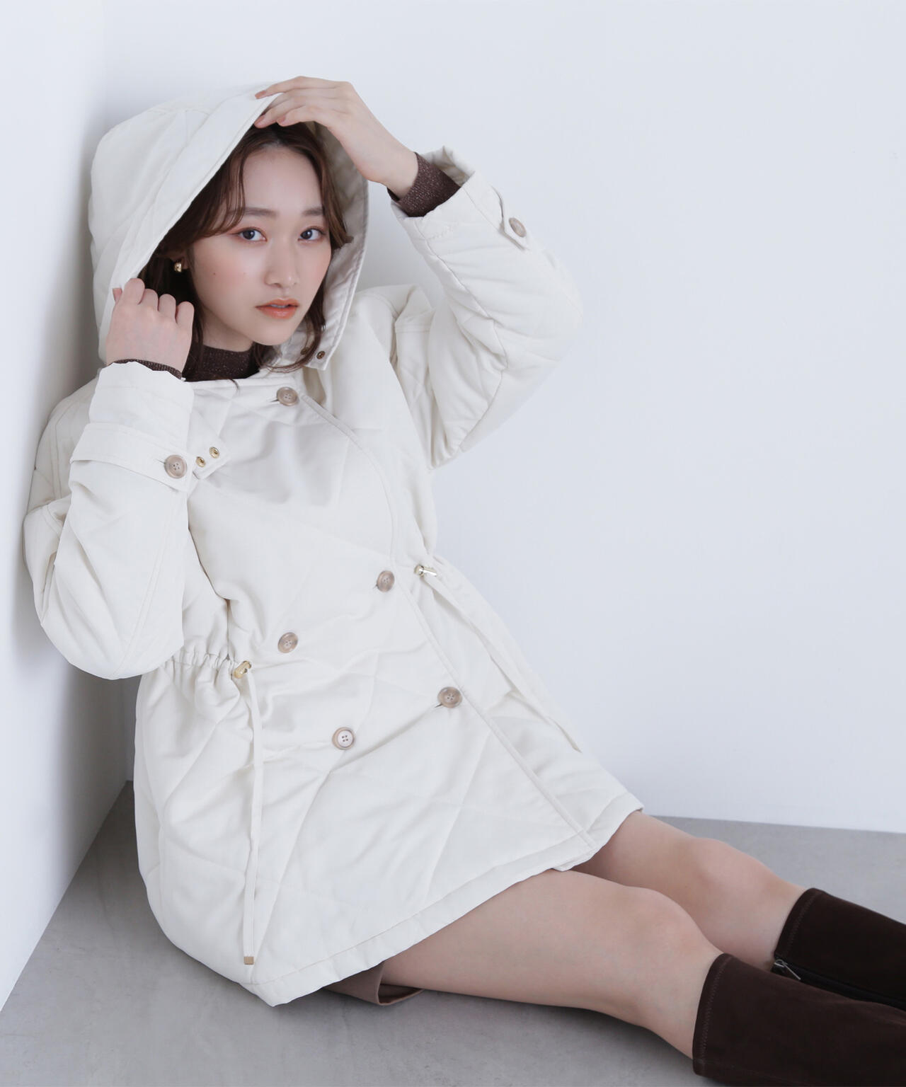 2wayダイヤキルティングブルゾン | NATURAL BEAUTY BASIC