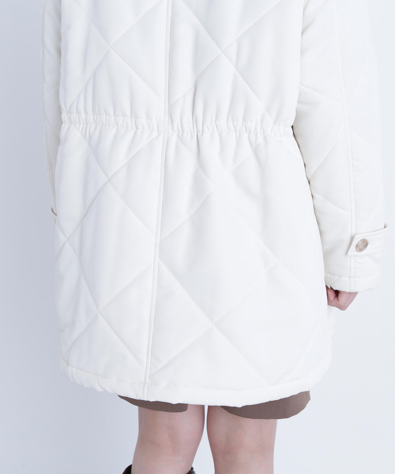 2wayダイヤキルティングブルゾン