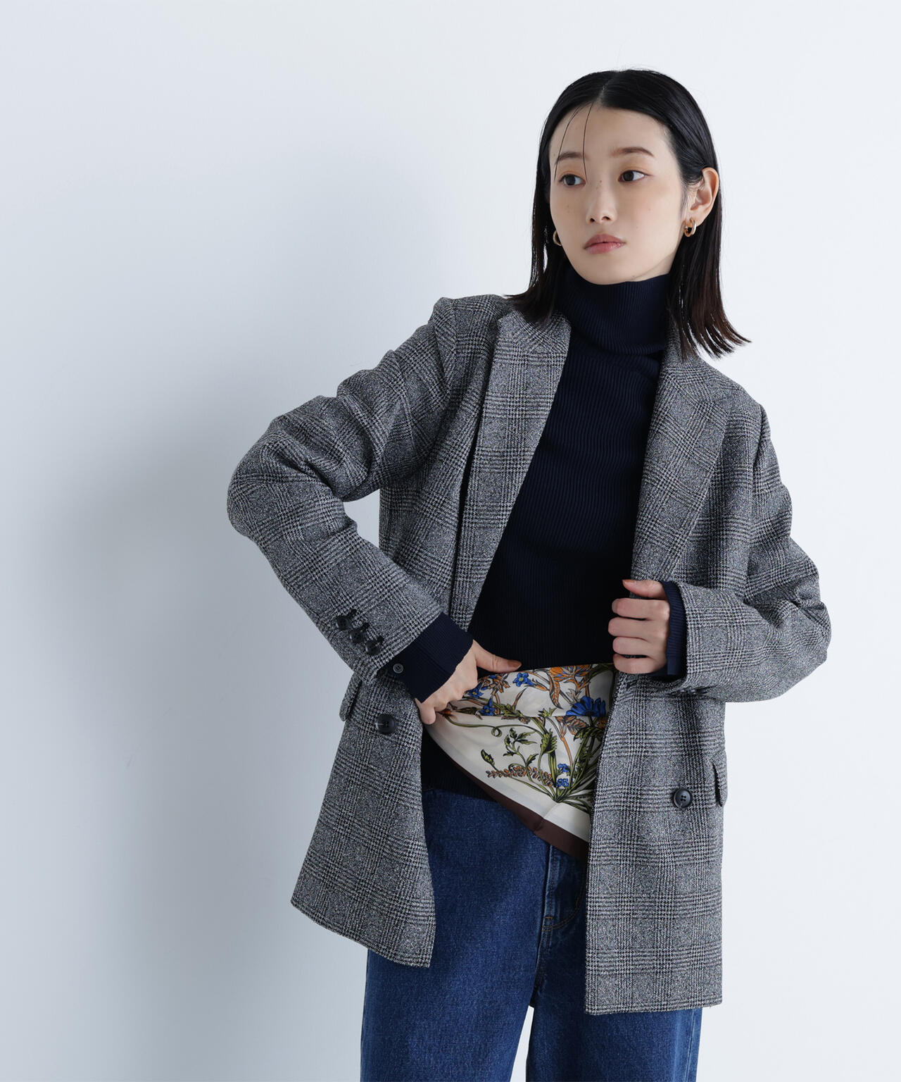 ＜CLASSY. お仕事名品Award 2025＞「ジャケット賞」ダブルブレストボクシージャケットII