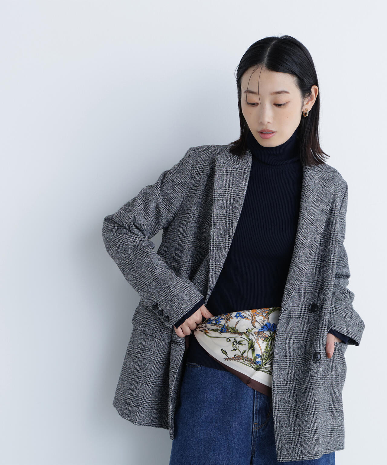 ＜CLASSY. お仕事名品Award 2025＞「ジャケット賞」ダブルブレストボクシージャケットII