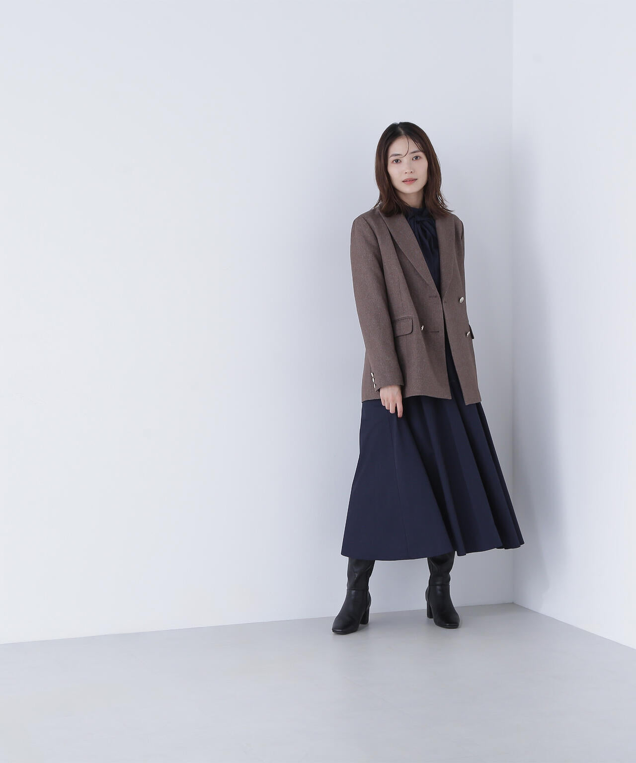 ＜CLASSY. お仕事名品Award 2025＞「ジャケット賞」ダブルブレストボクシージャケットII