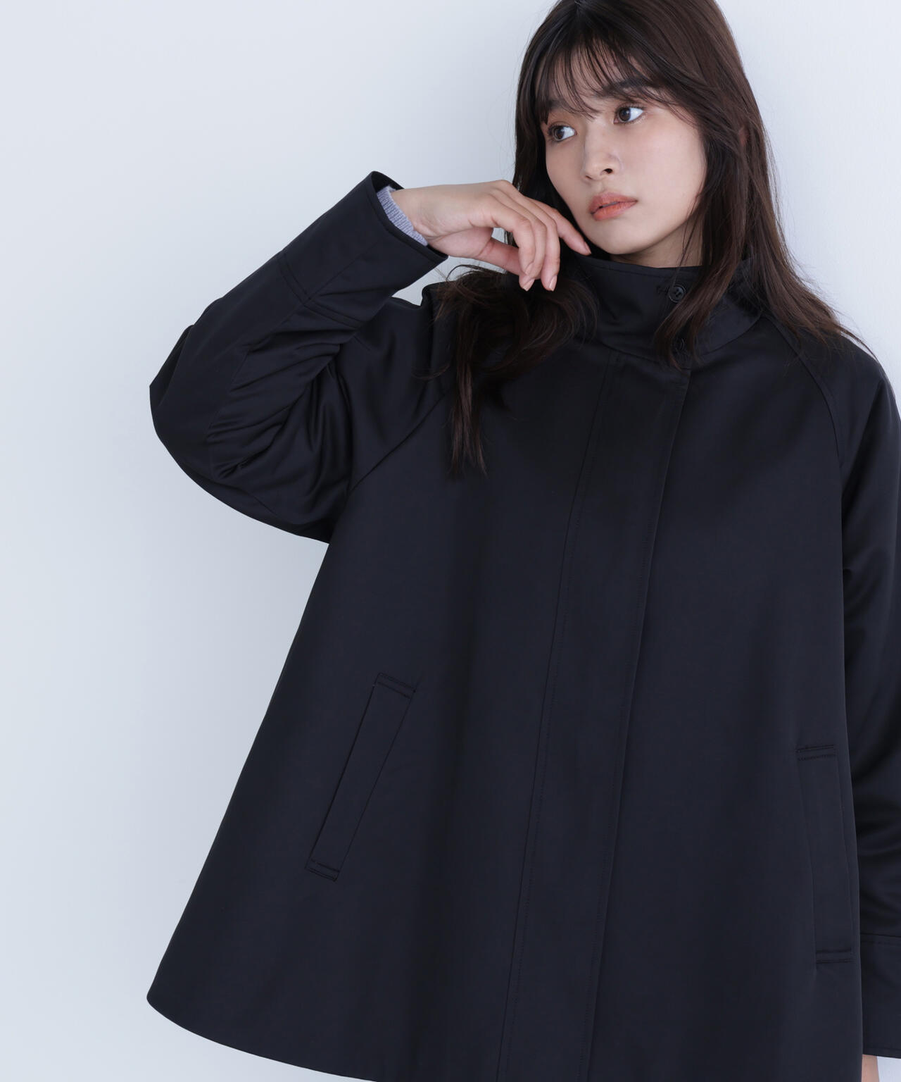 スタンドネックテントラインブルゾン | NATURAL BEAUTY BASIC