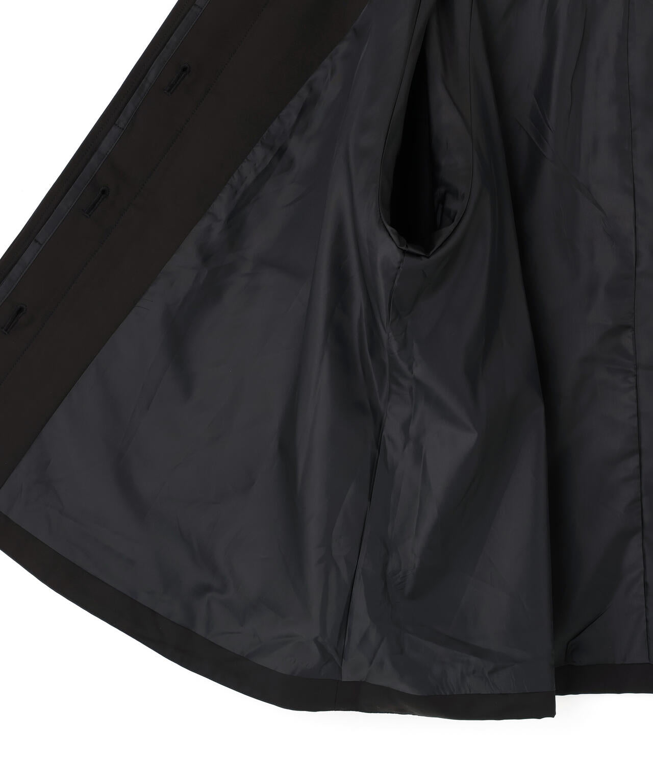 スタンドネックテントラインブルゾン