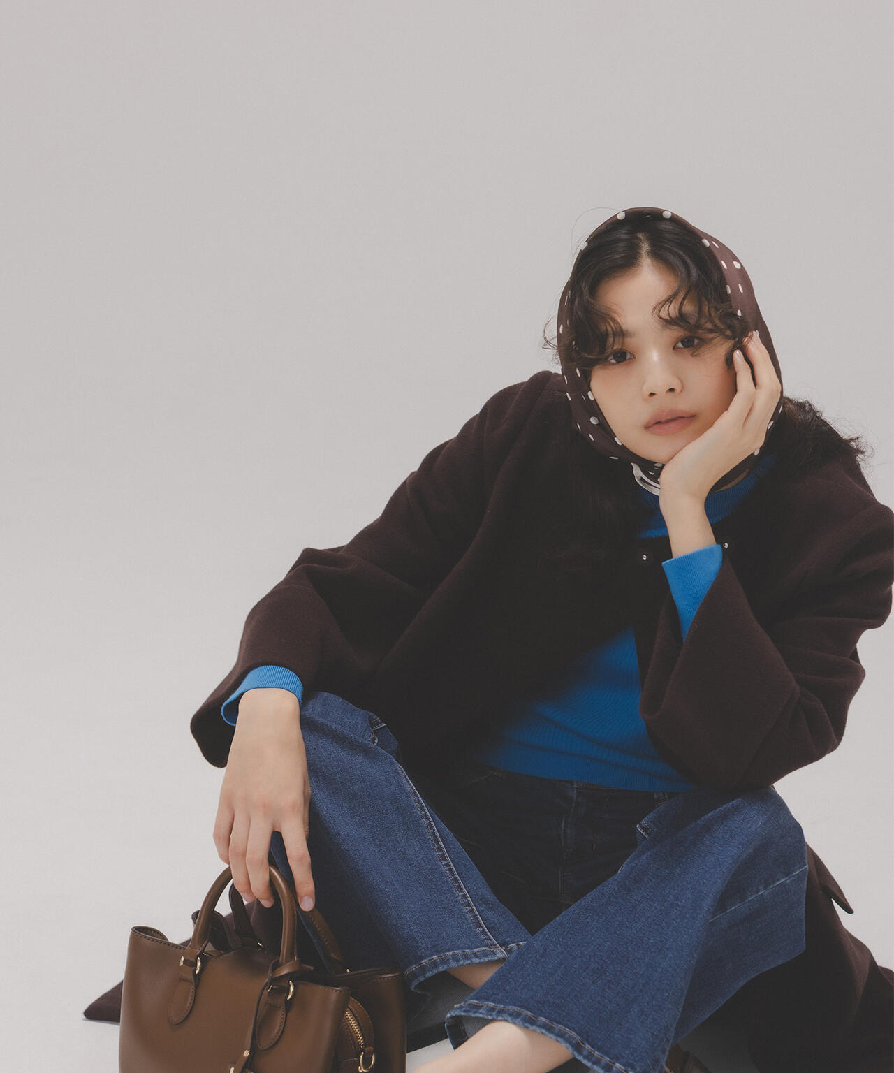 ノーカラーミドルコート | NATURAL BEAUTY BASIC（ナチュラル