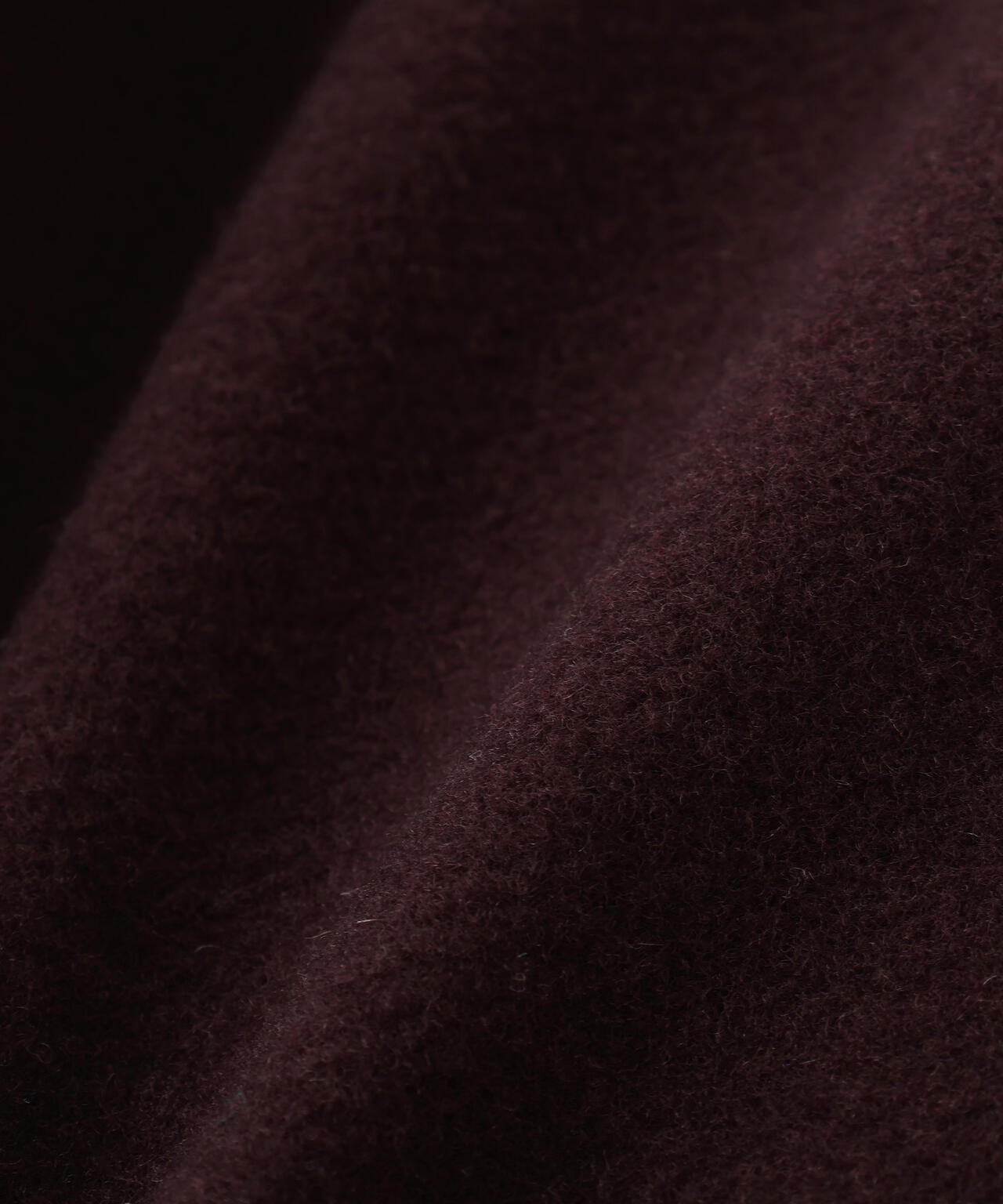 ノーカラーミドルコート