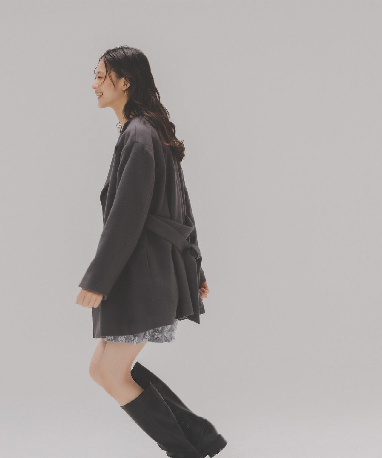 ベルテッドミディコート