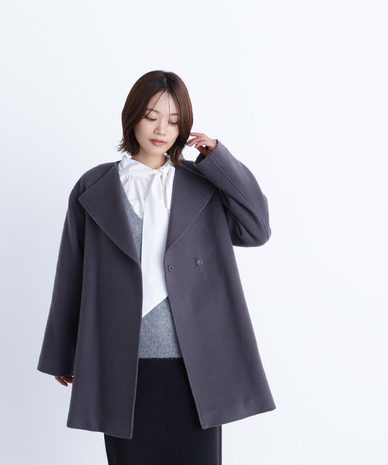 ベルテッドミディコート | NATURAL BEAUTY BASIC（ナチュラル