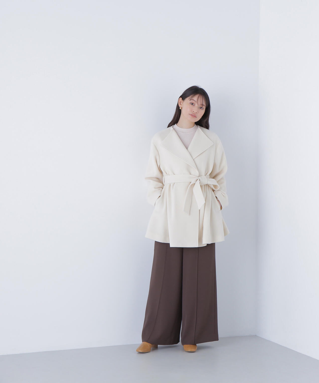 ベルテッドミディコート | NATURAL BEAUTY BASIC（ナチュラル