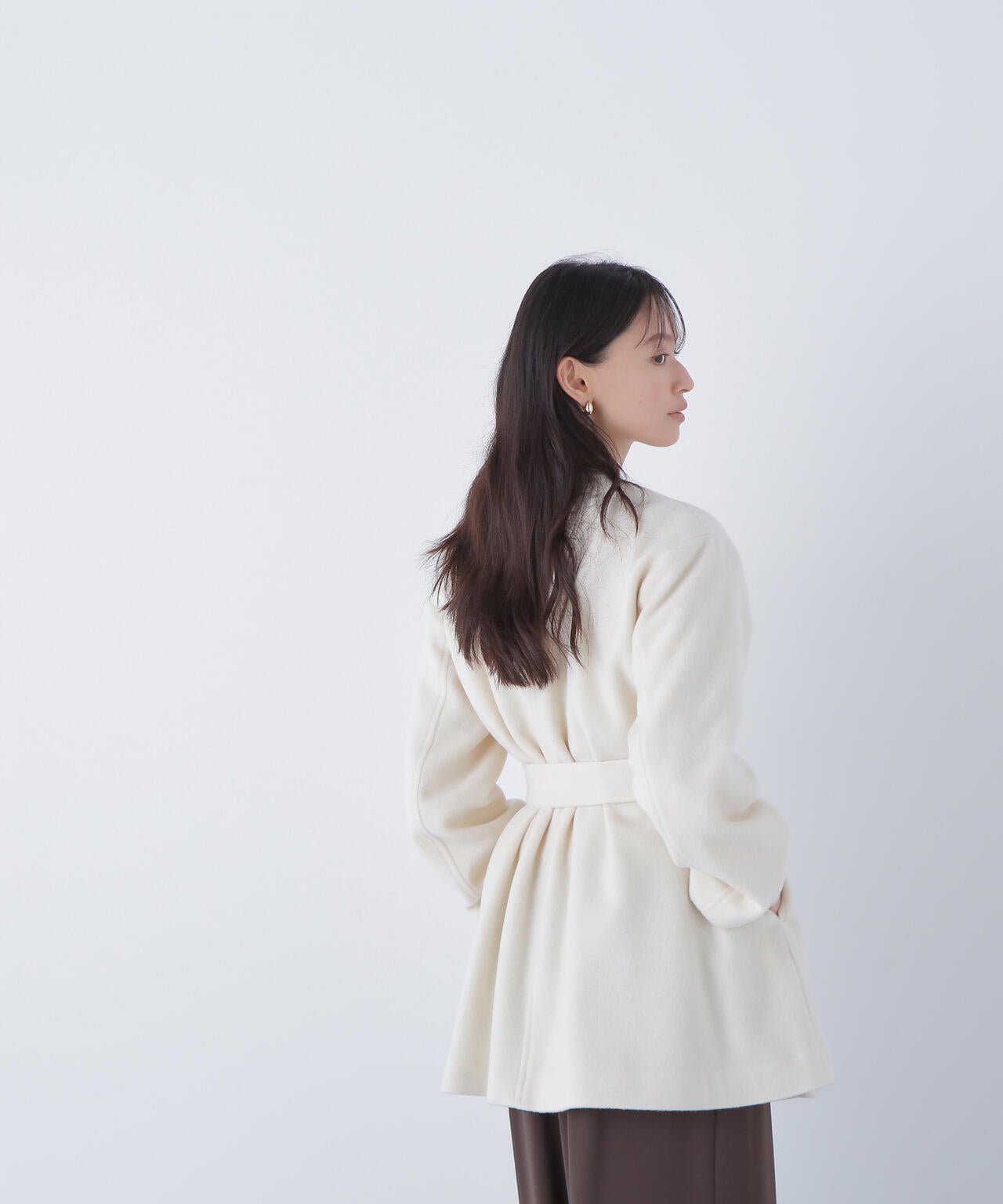 ベルテッドミディコート | NATURAL BEAUTY BASIC（ナチュラル