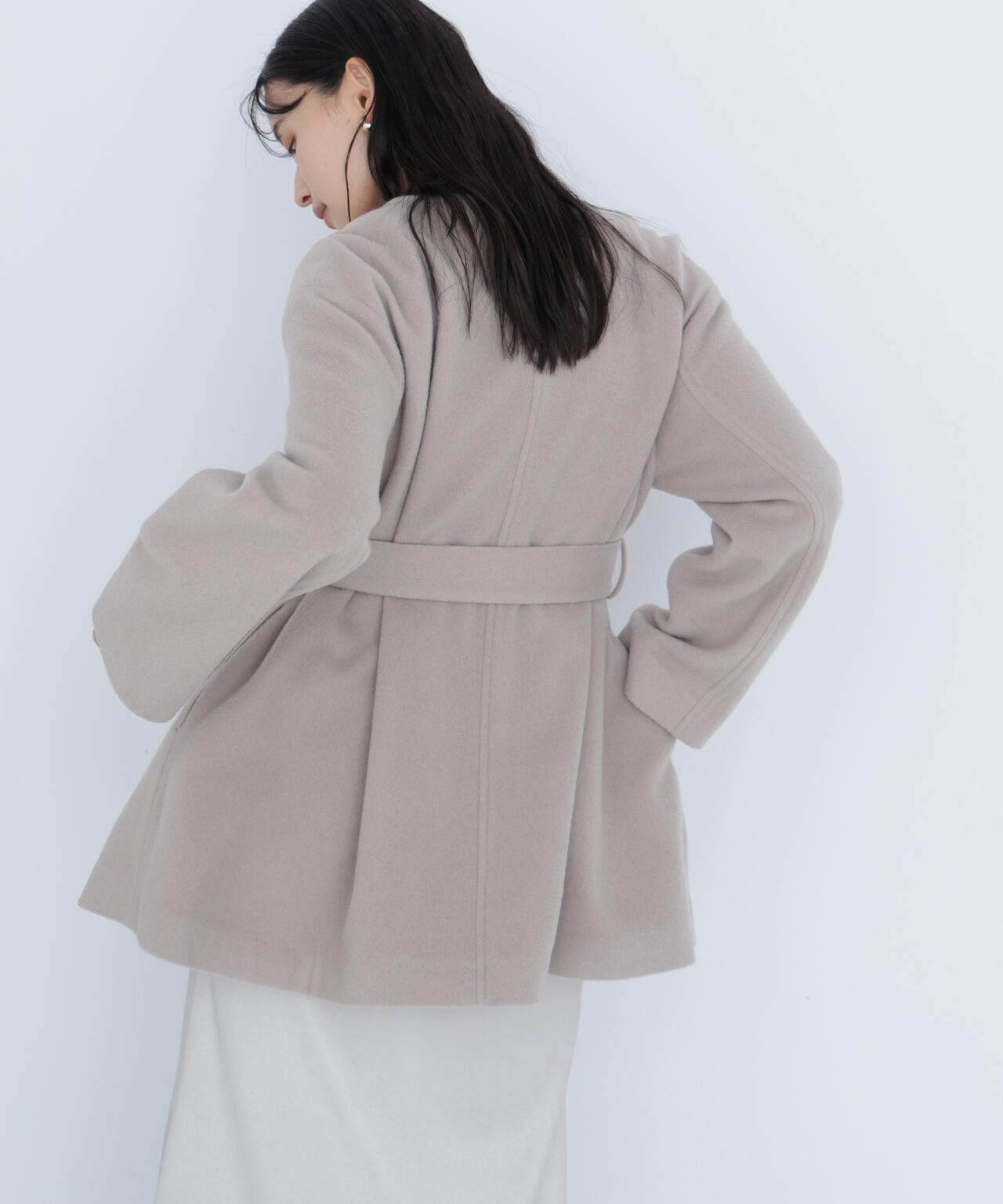 ベルテッドミディコート | NATURAL BEAUTY BASIC（ナチュラル