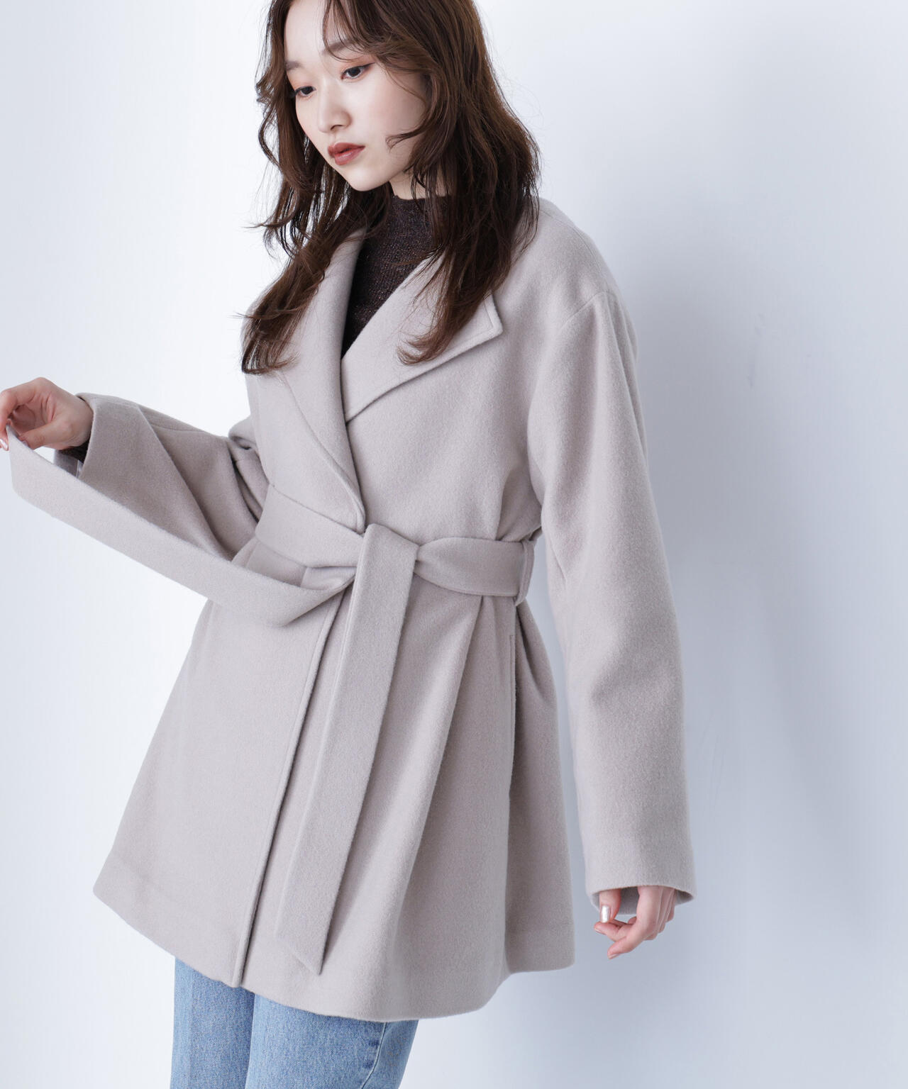 ベルテッドミディコート