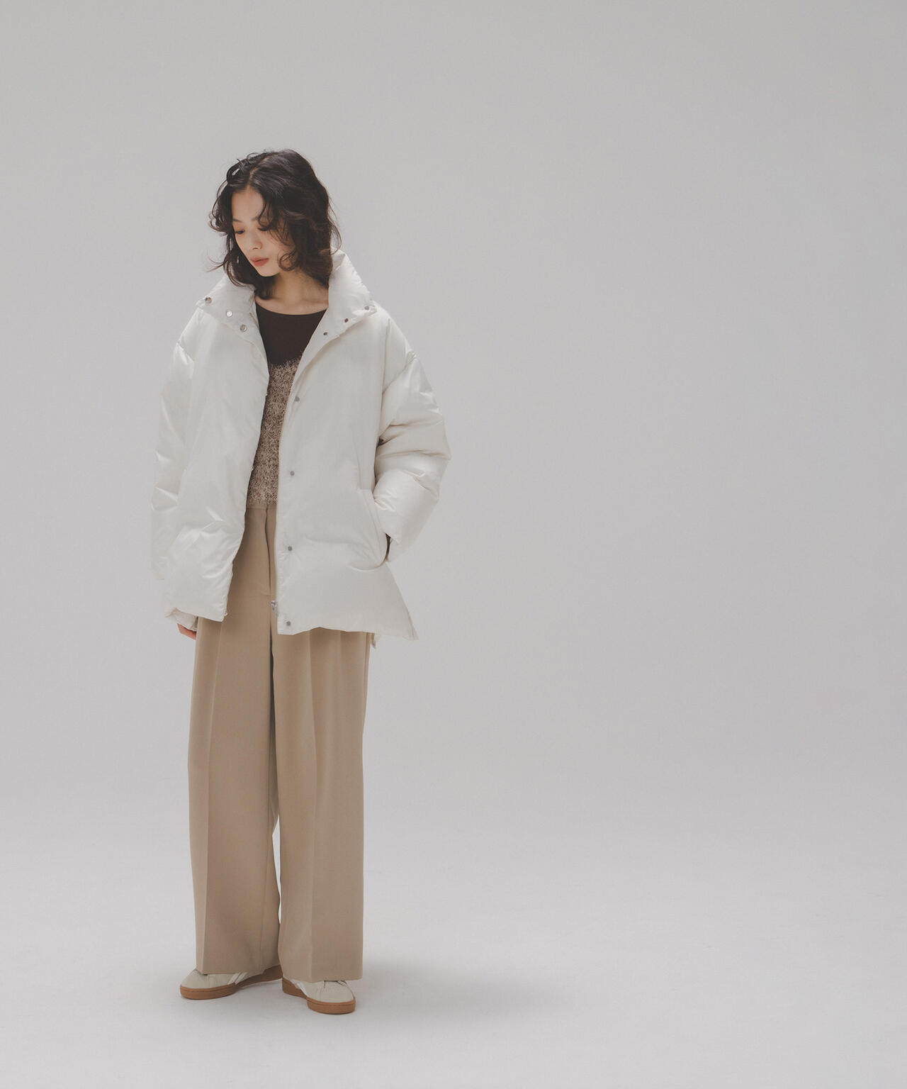 シームレスミドルダウン | NATURAL BEAUTY BASIC（ナチュラル