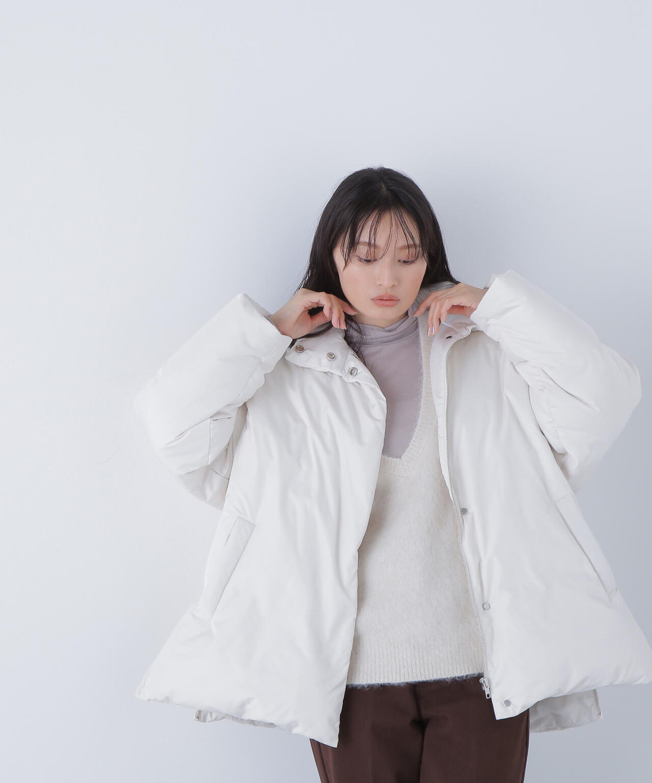 シームレスミドルダウン | NATURAL BEAUTY BASIC（ナチュラル