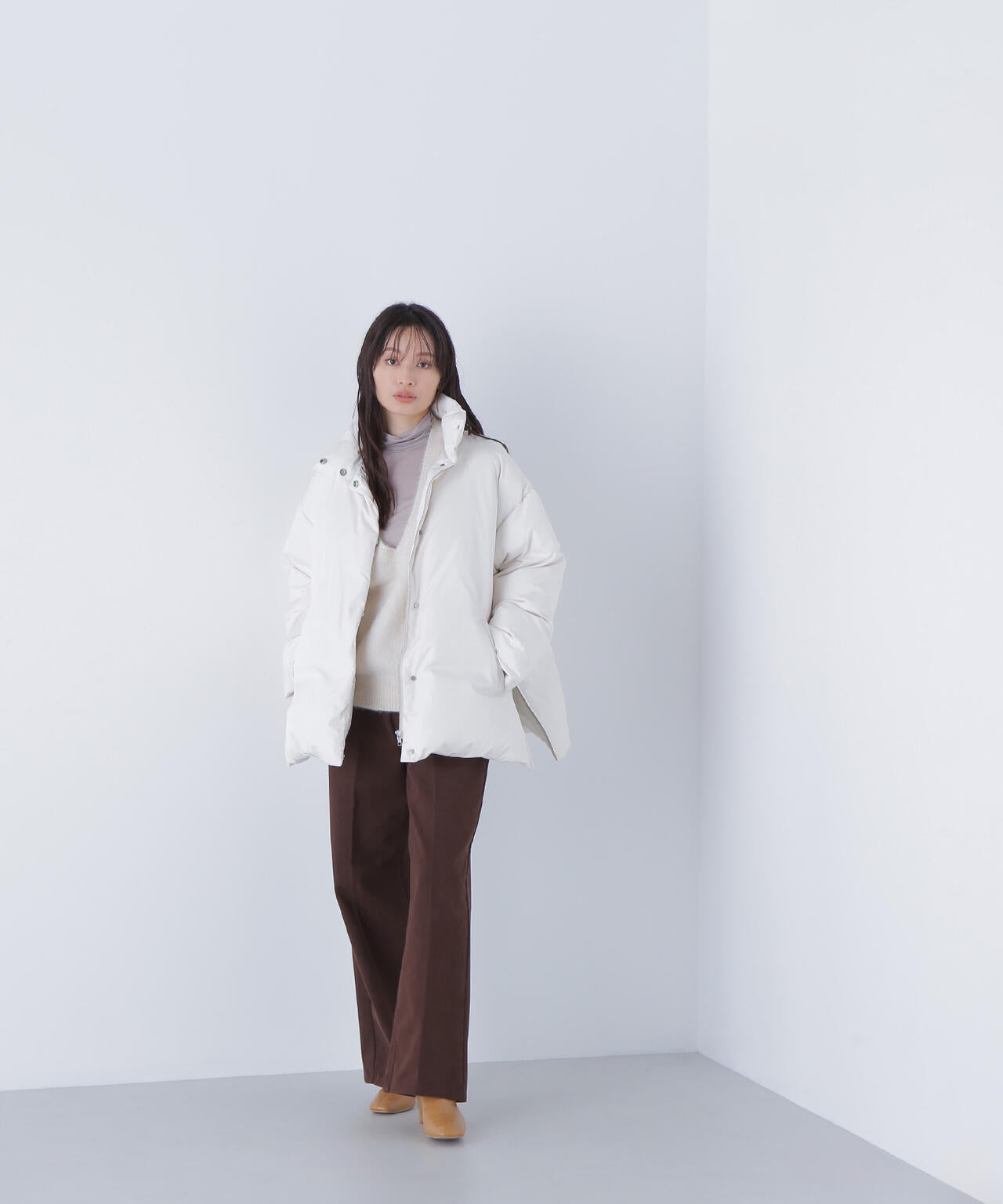 シームレスミドルダウン | NATURAL BEAUTY BASIC（ナチュラル