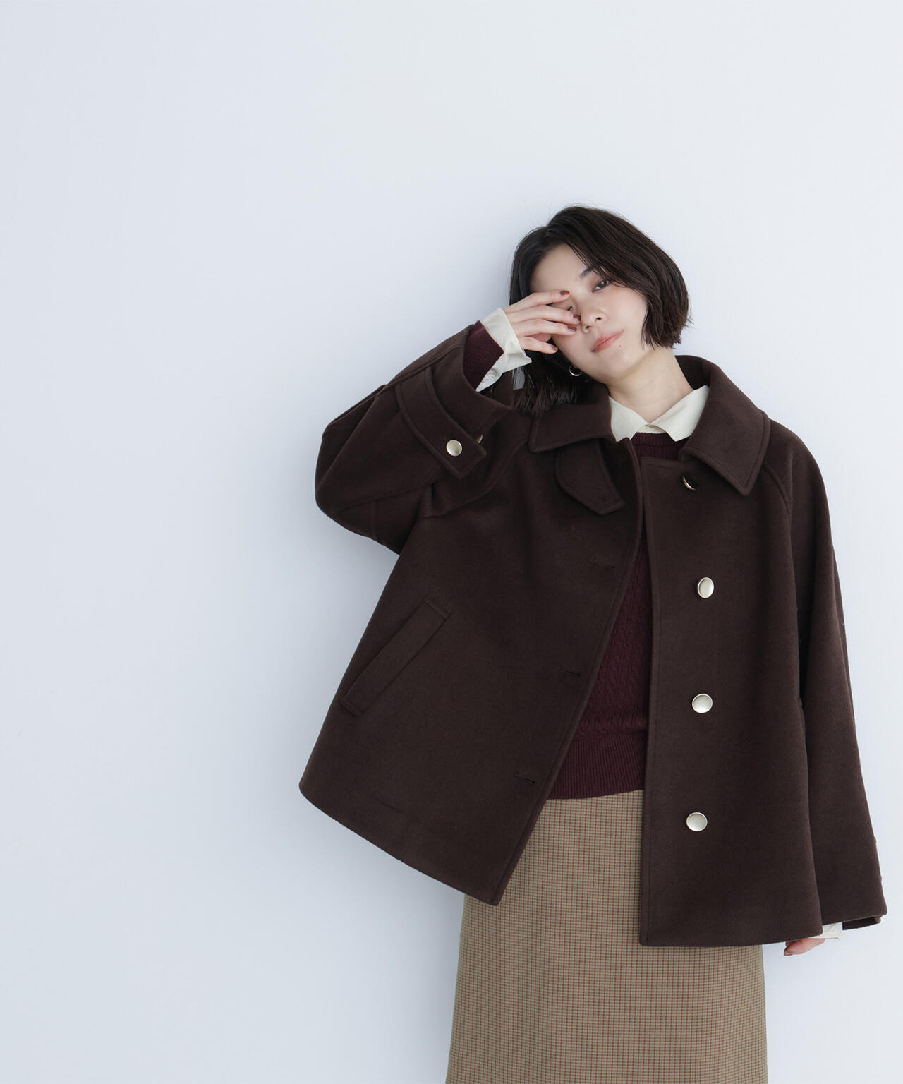 ルミネ・ルクア・mix.tokyo 限定カラー：ダークブラウン2】ステン