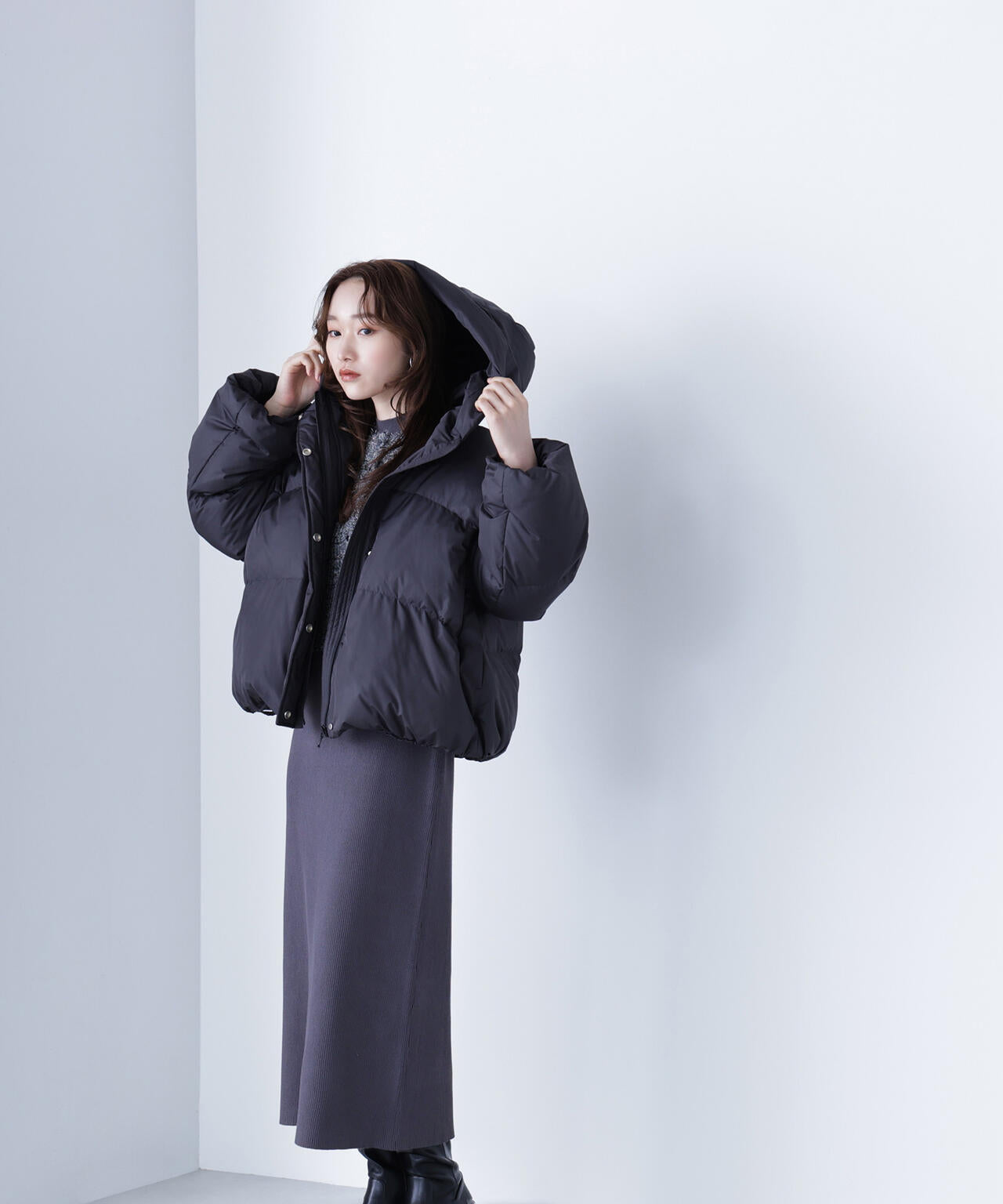 ショートフードダウン | NATURAL BEAUTY BASIC（ナチュラル