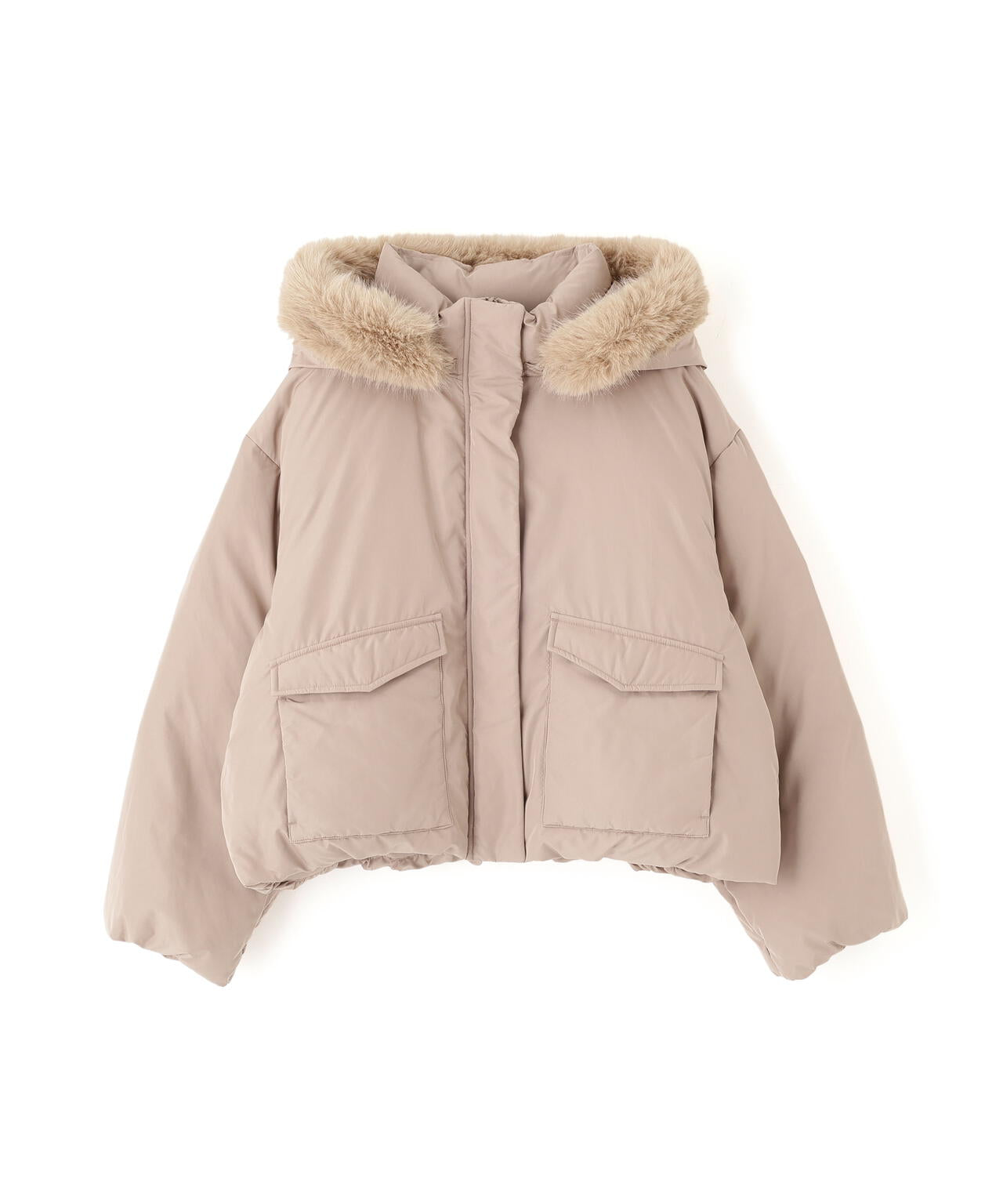 フードファーショートダウン | NATURAL BEAUTY BASIC（ナチュラル