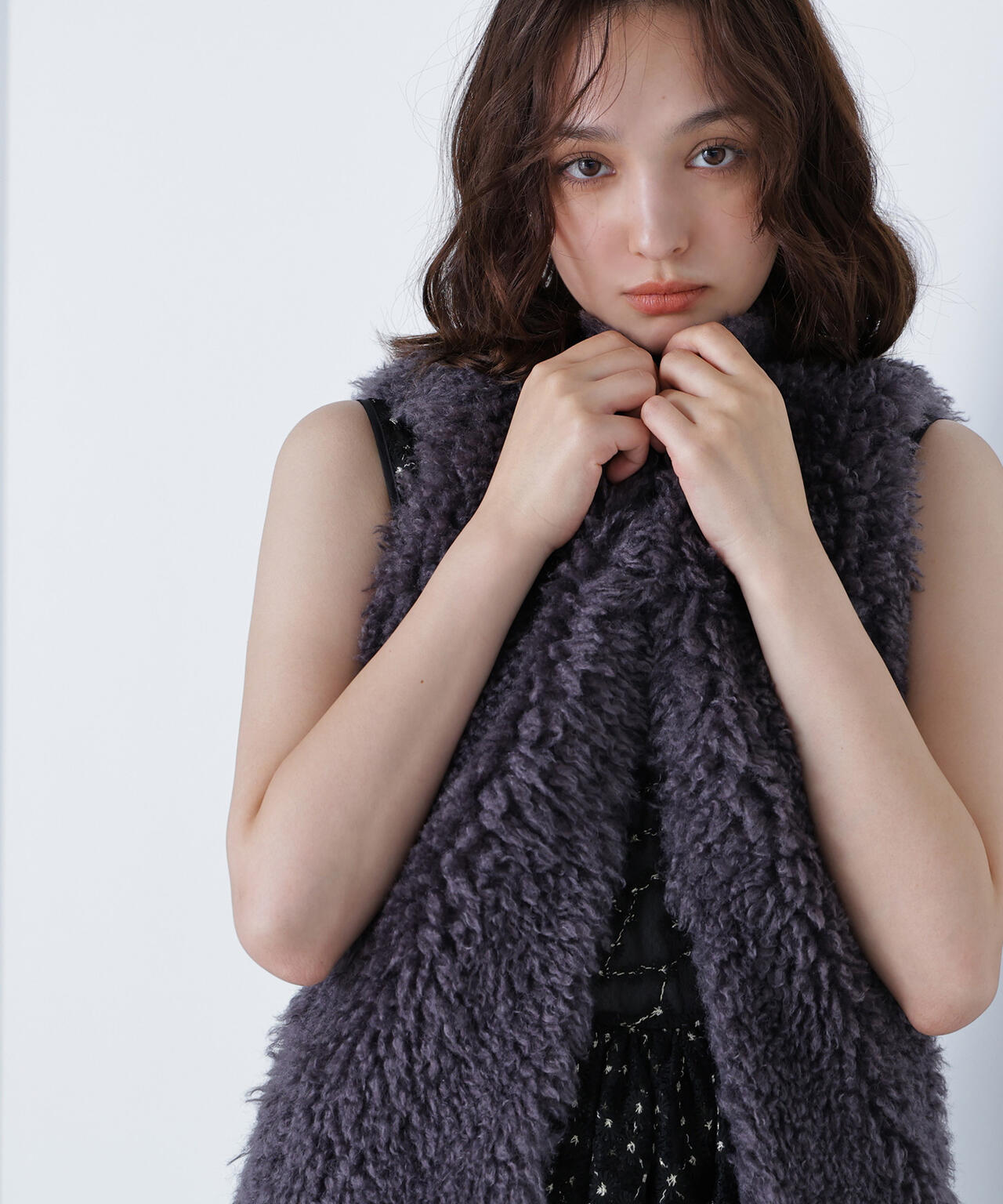 BLANC】カーリーフェイクファージレ | NATURAL BEAUTY BASIC