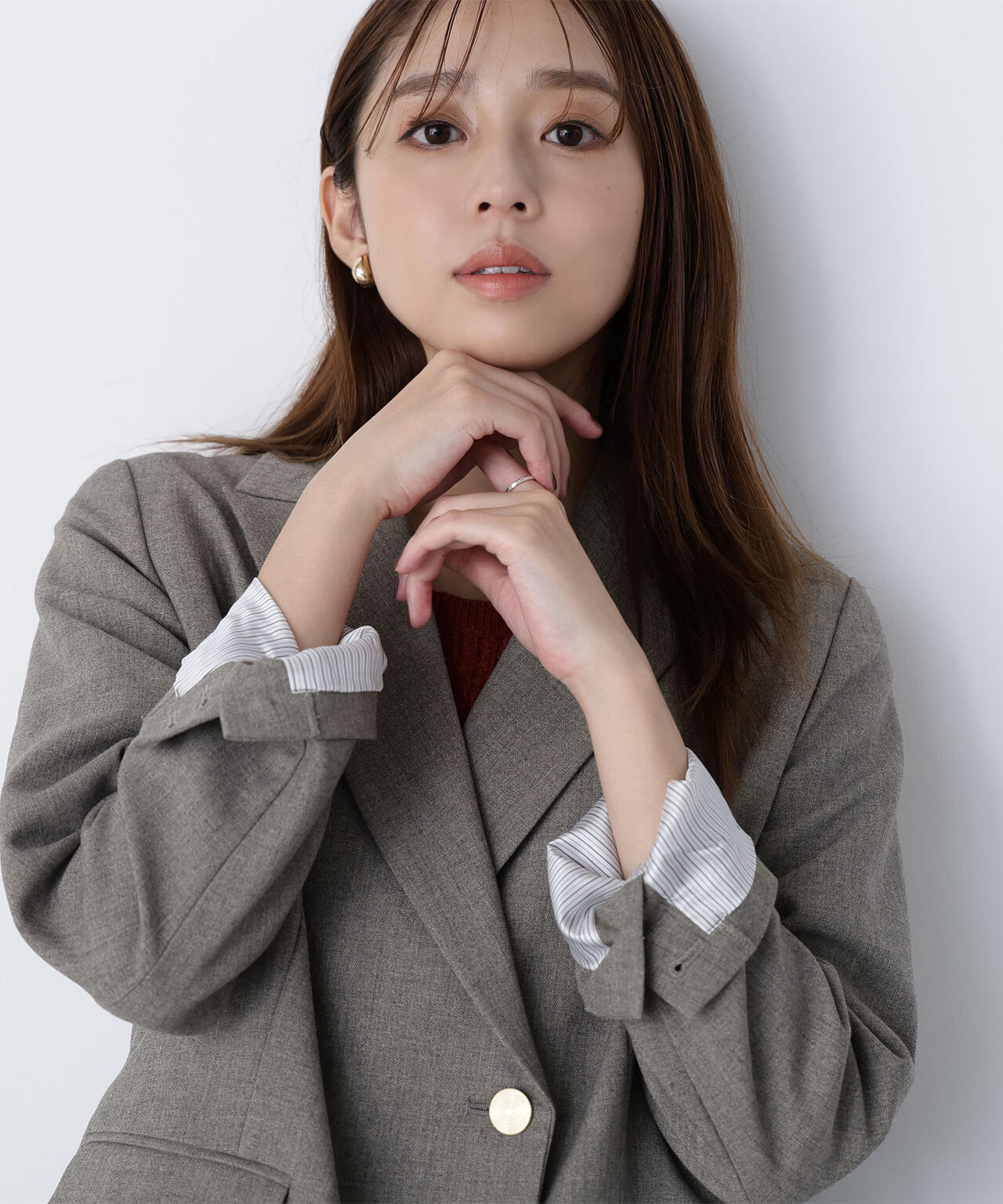 【ルミネ・ルクア・銀座インズ・有楽町マルイ・mix.tokyo 限定】 ボクシージャケットセットアップ