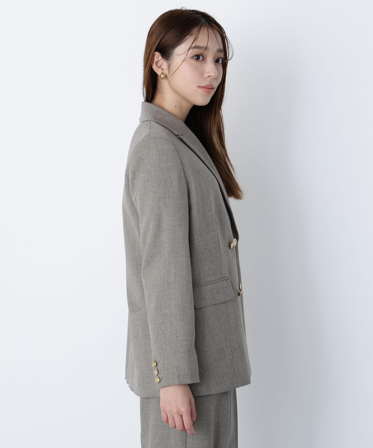 【ルミネ・ルクア・銀座インズ・有楽町マルイ・mix.tokyo 限定】 ボクシージャケットセットアップ