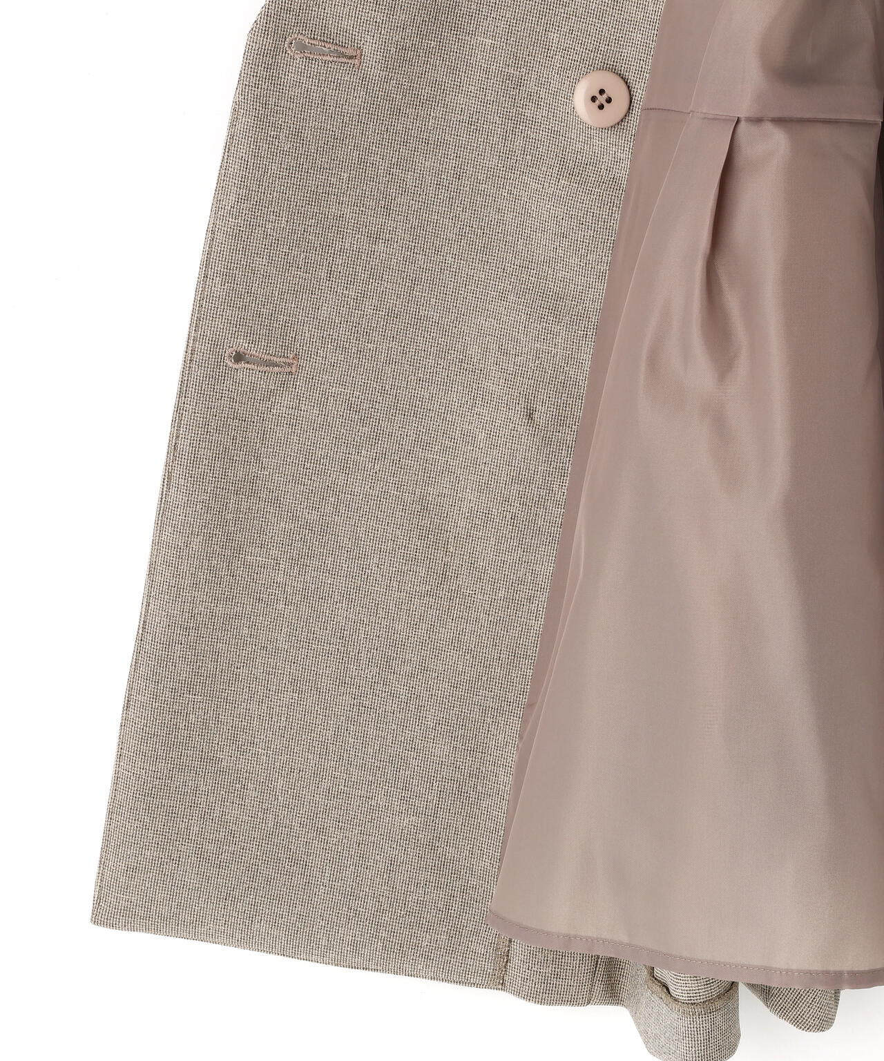 ナチュラルビューティーベーシック メタルボタンペプラムジレ ベージュ メタルボタンペプラムジレ | NATURAL BEAUTY BASIC（ナチュラル