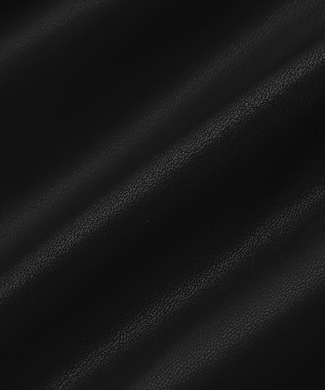 フェイクレザーシングルテーラードジャケット