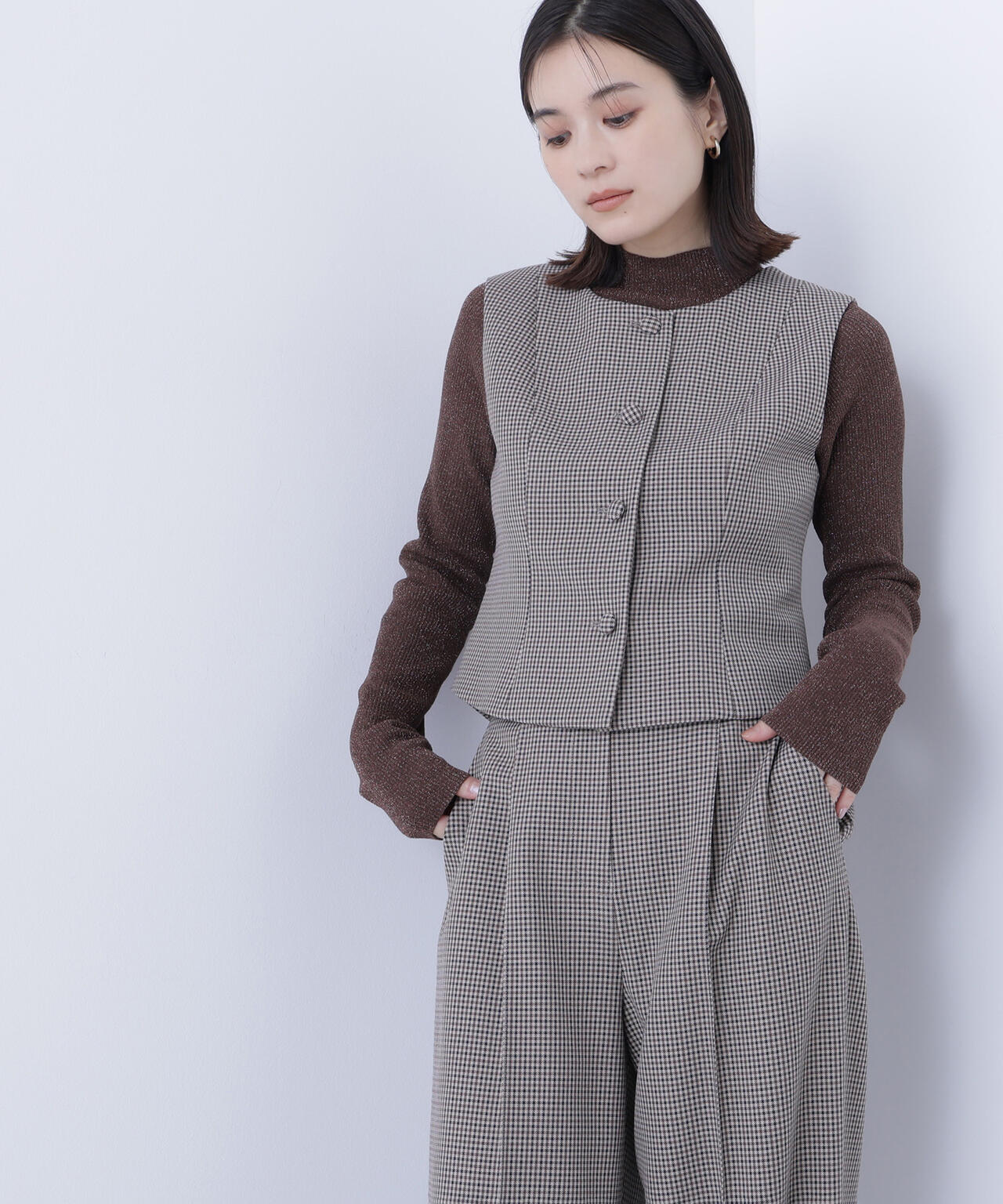 【Oggi掲載】コンパクトベストセットアップ