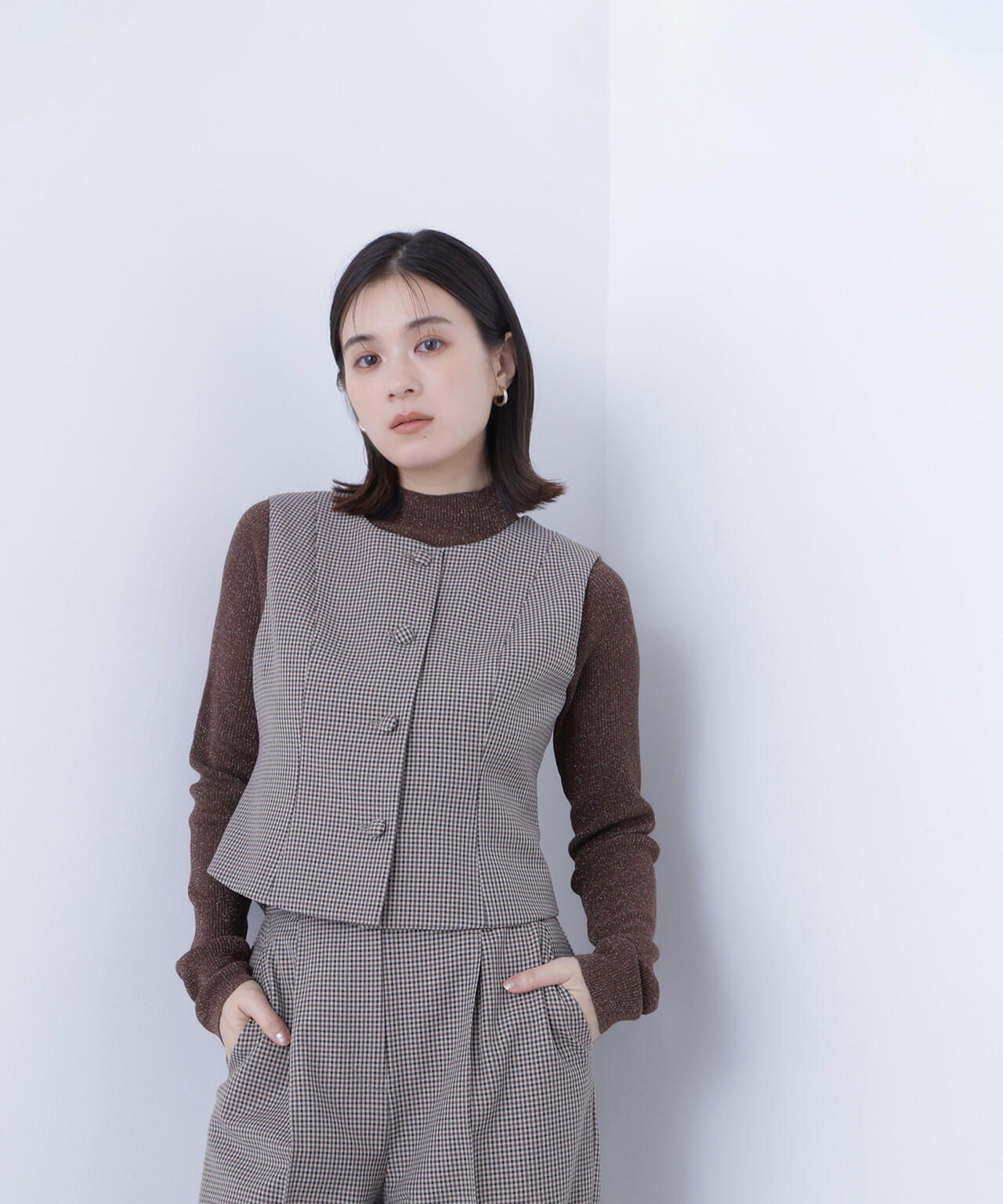 【Oggi掲載】コンパクトベストセットアップ