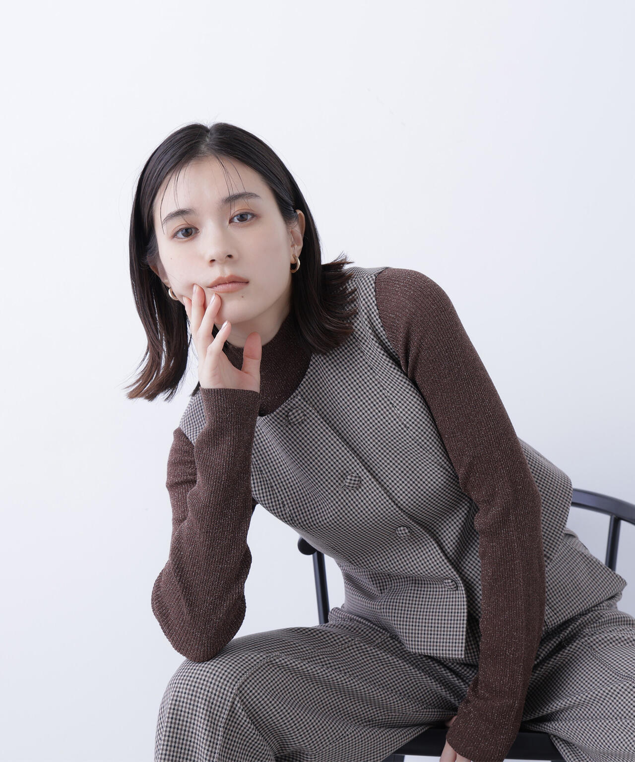 【Oggi掲載】コンパクトベストセットアップ