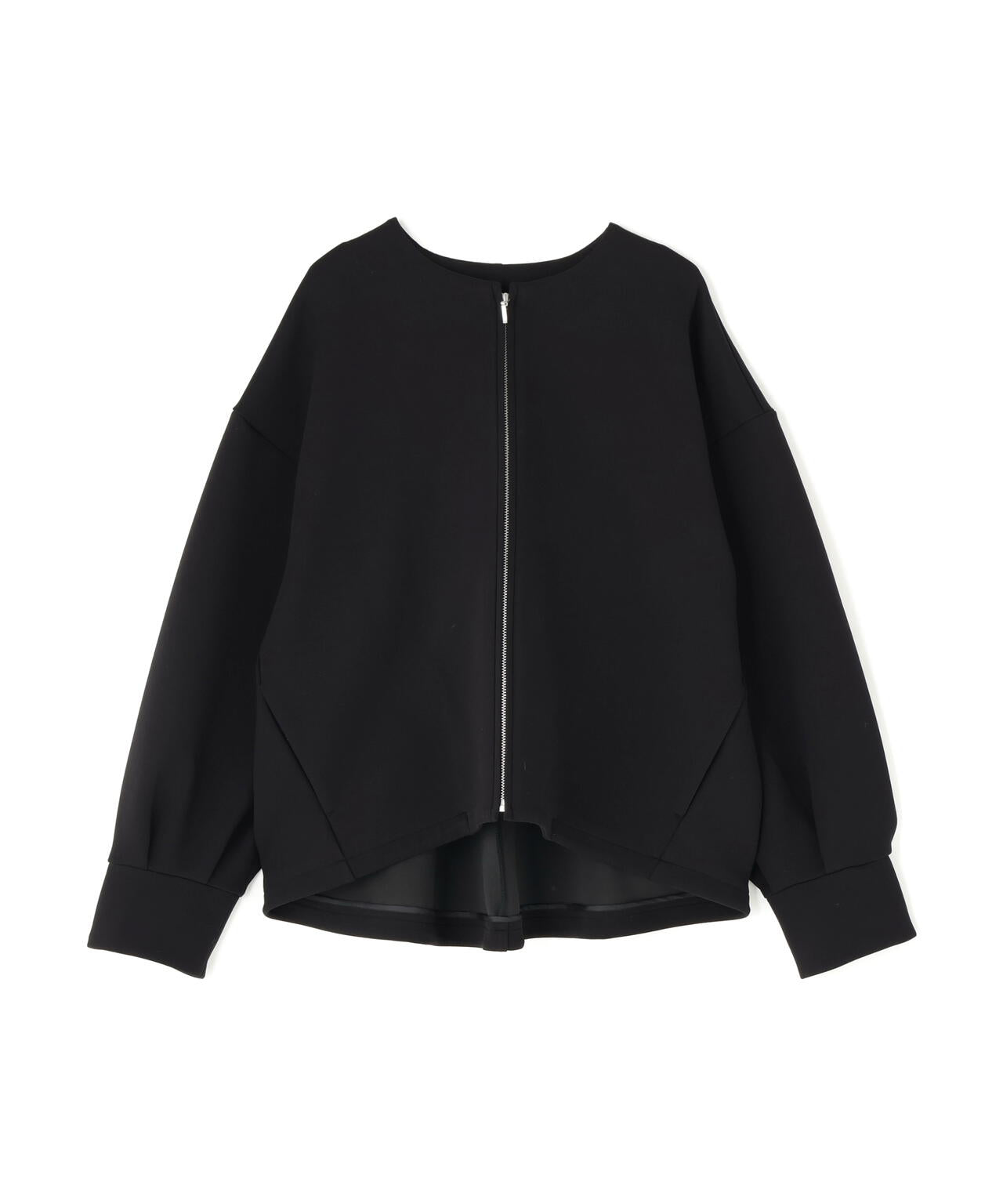 ノーカラーダンボールブルゾン