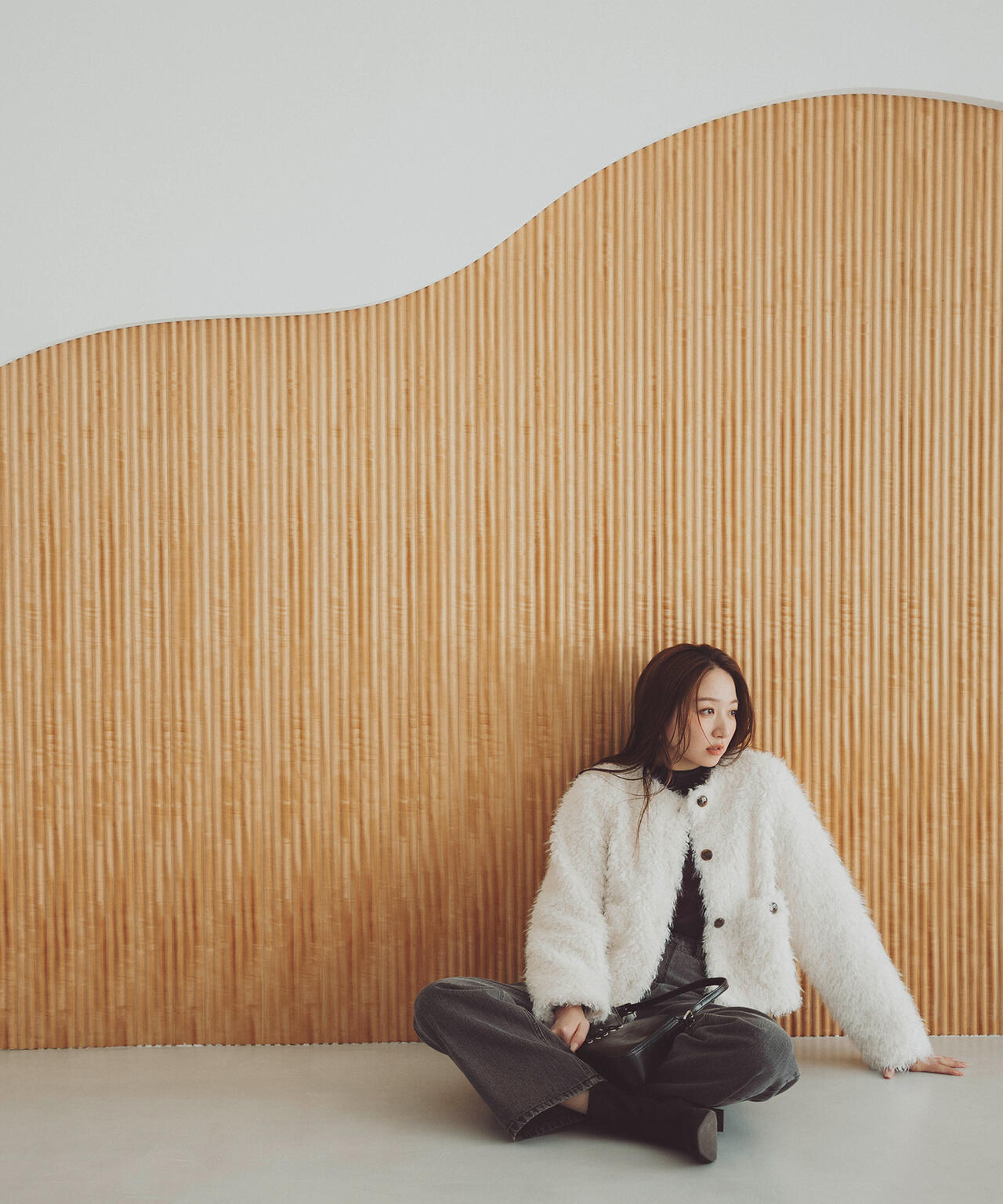 Oggi掲載】カーリーフェイクファージャケット | NATURAL BEAUTY BASIC